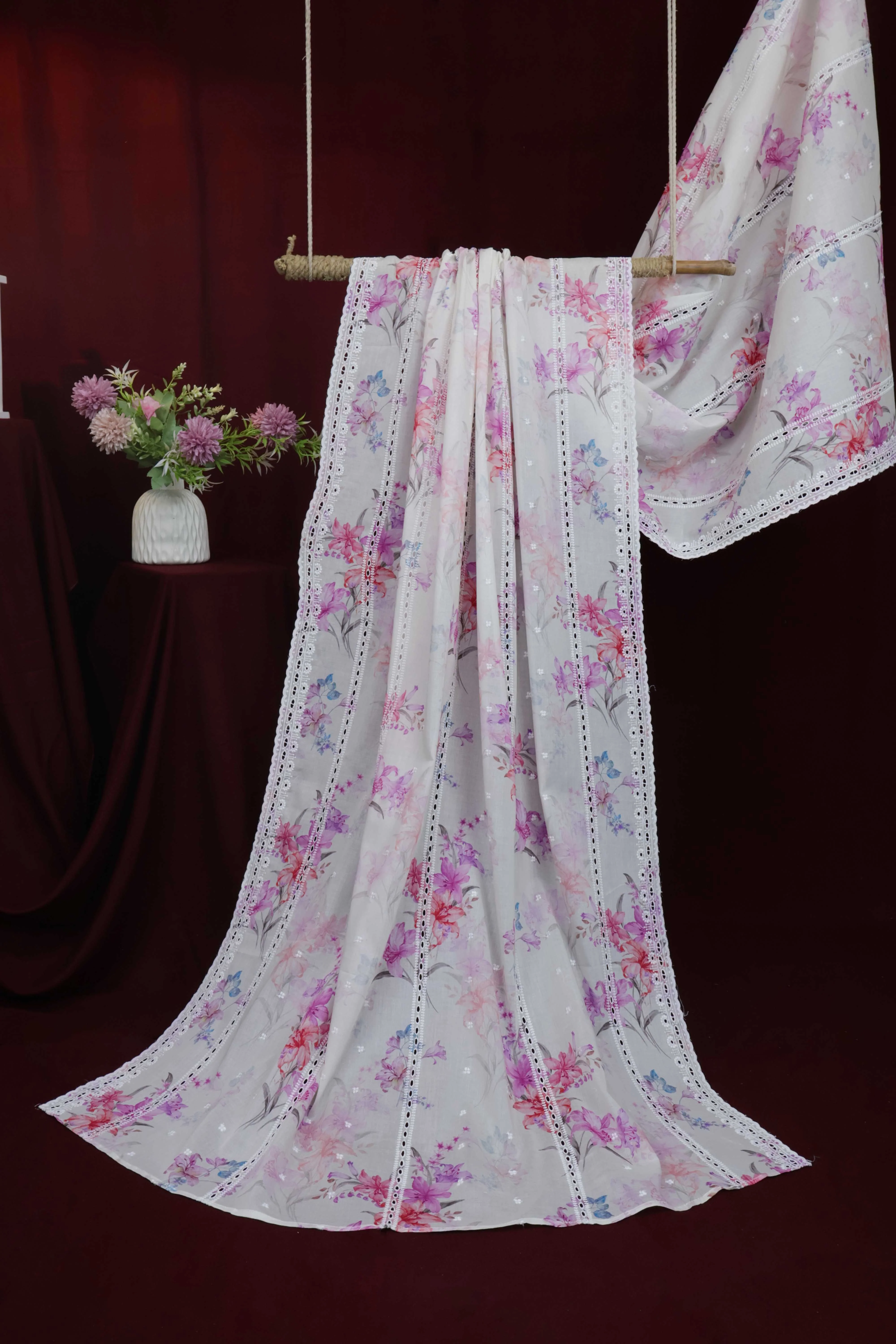 Embroidered Lawn Shawl LSST17