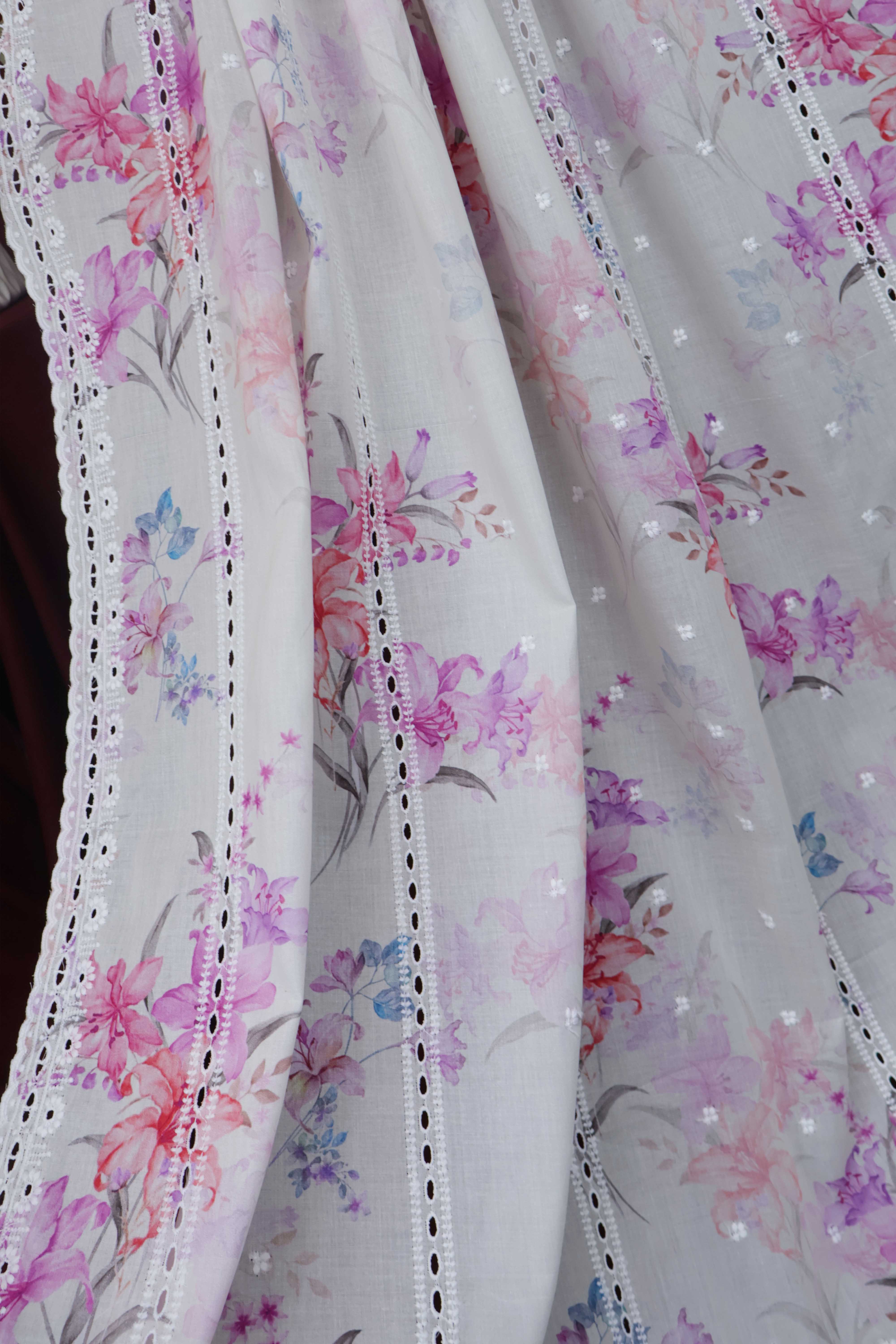 Embroidered Lawn Shawl LSST17 - Image 5