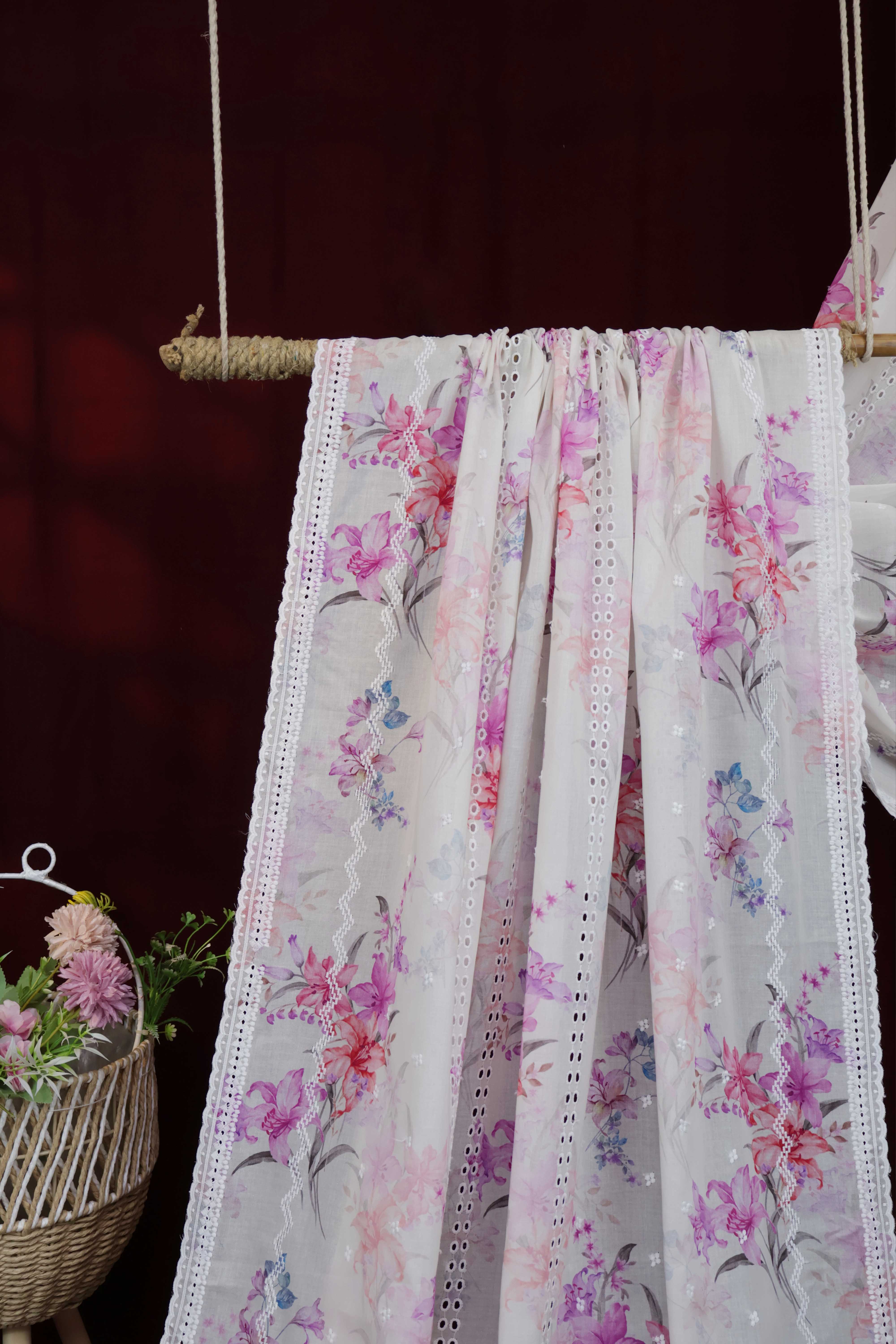 Embroidered Lawn Shawl LSST20 - Image 2