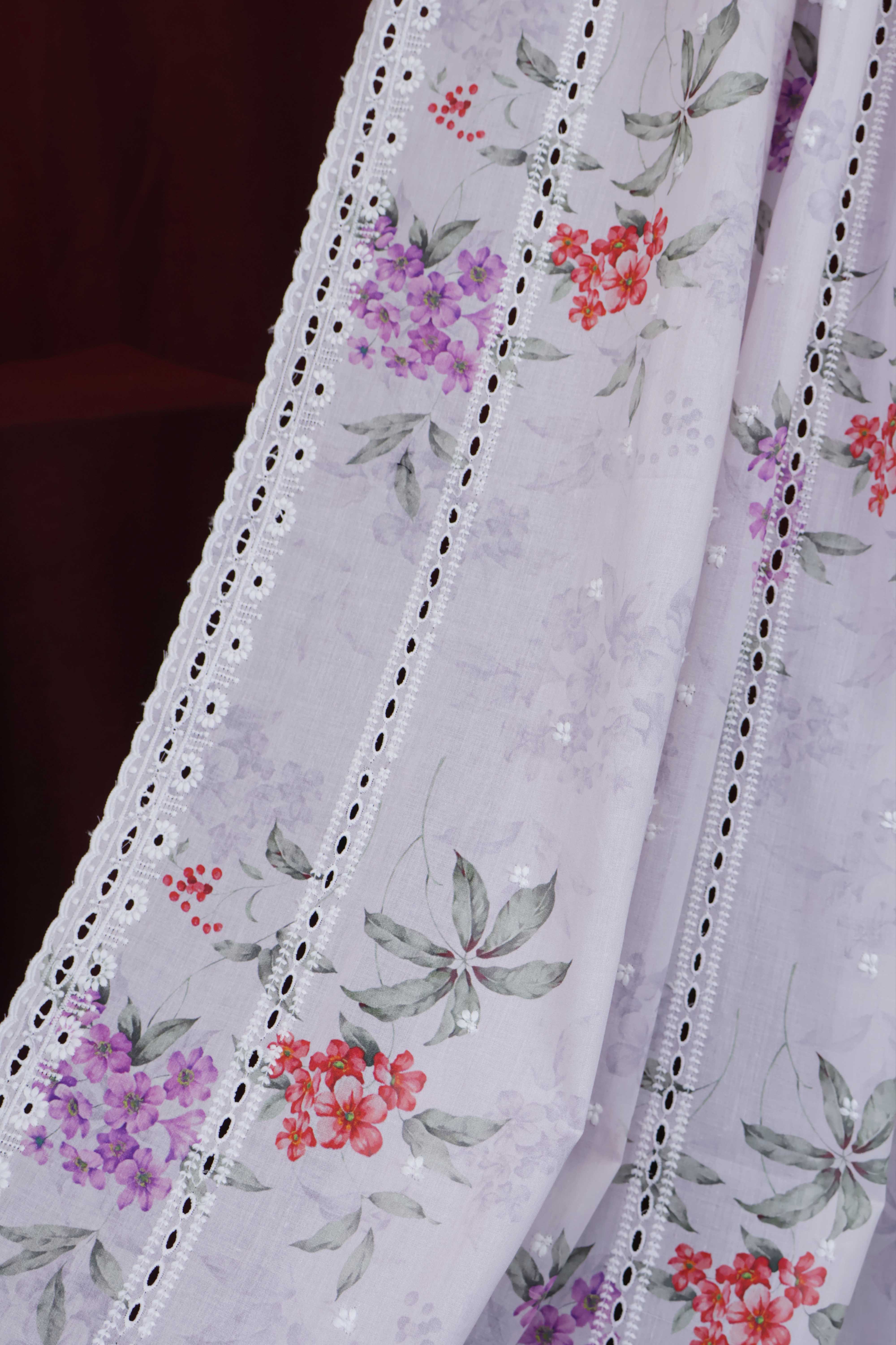 Embroidered Lawn Shawl LSST31 - Image 3