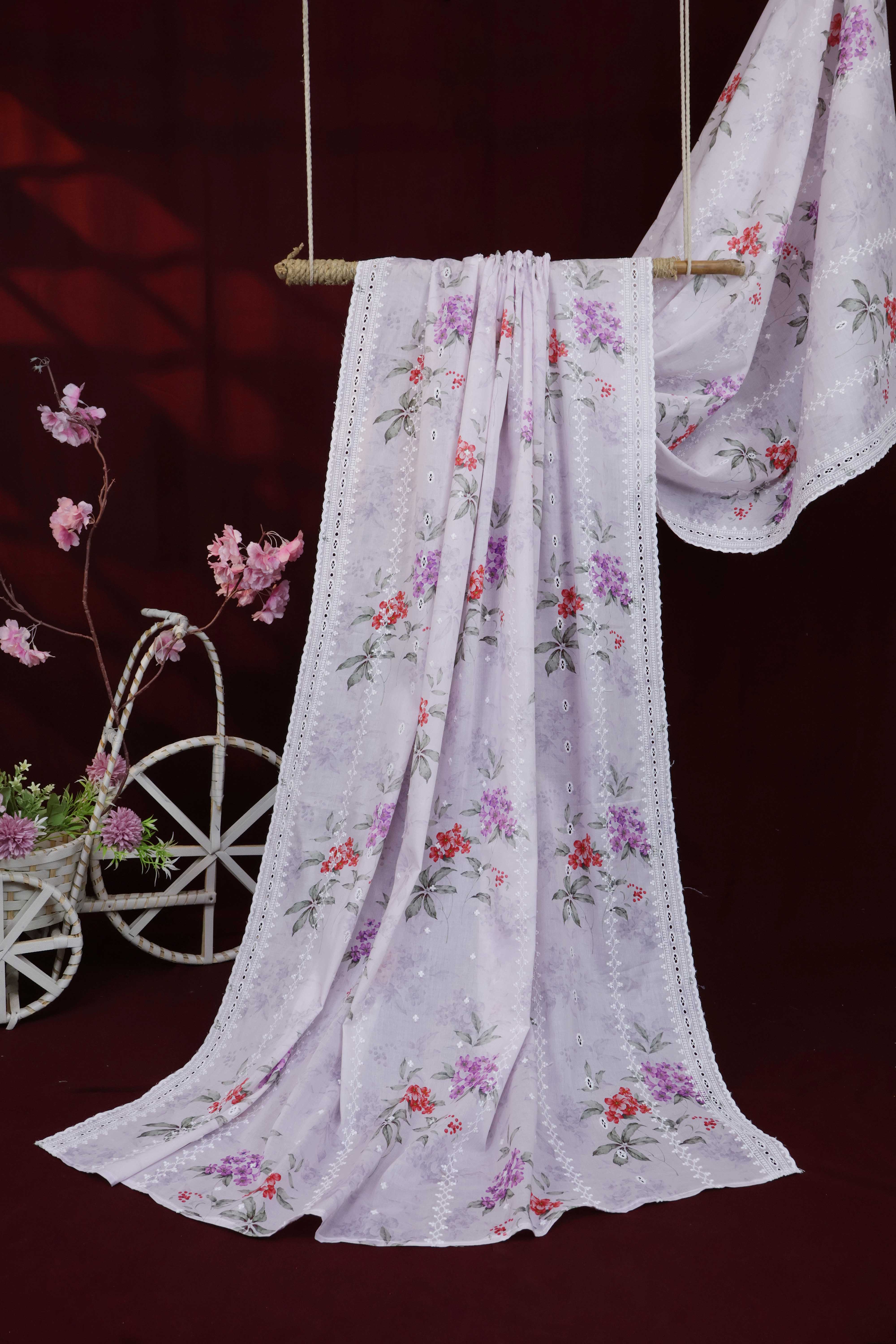 Embroidered Lawn Shawl LSST32