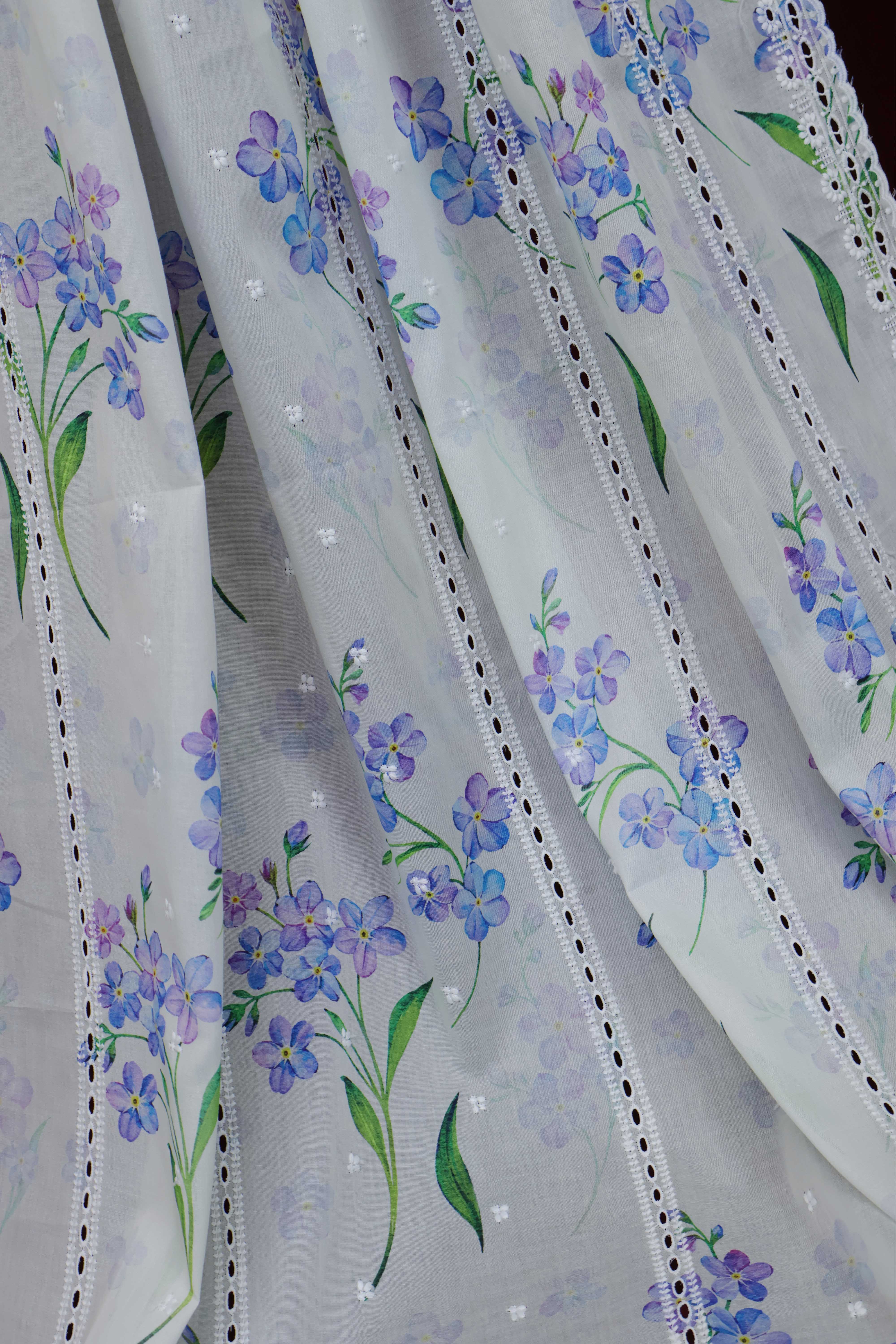 Embroidered Lawn Shawl LSST33 - Image 5
