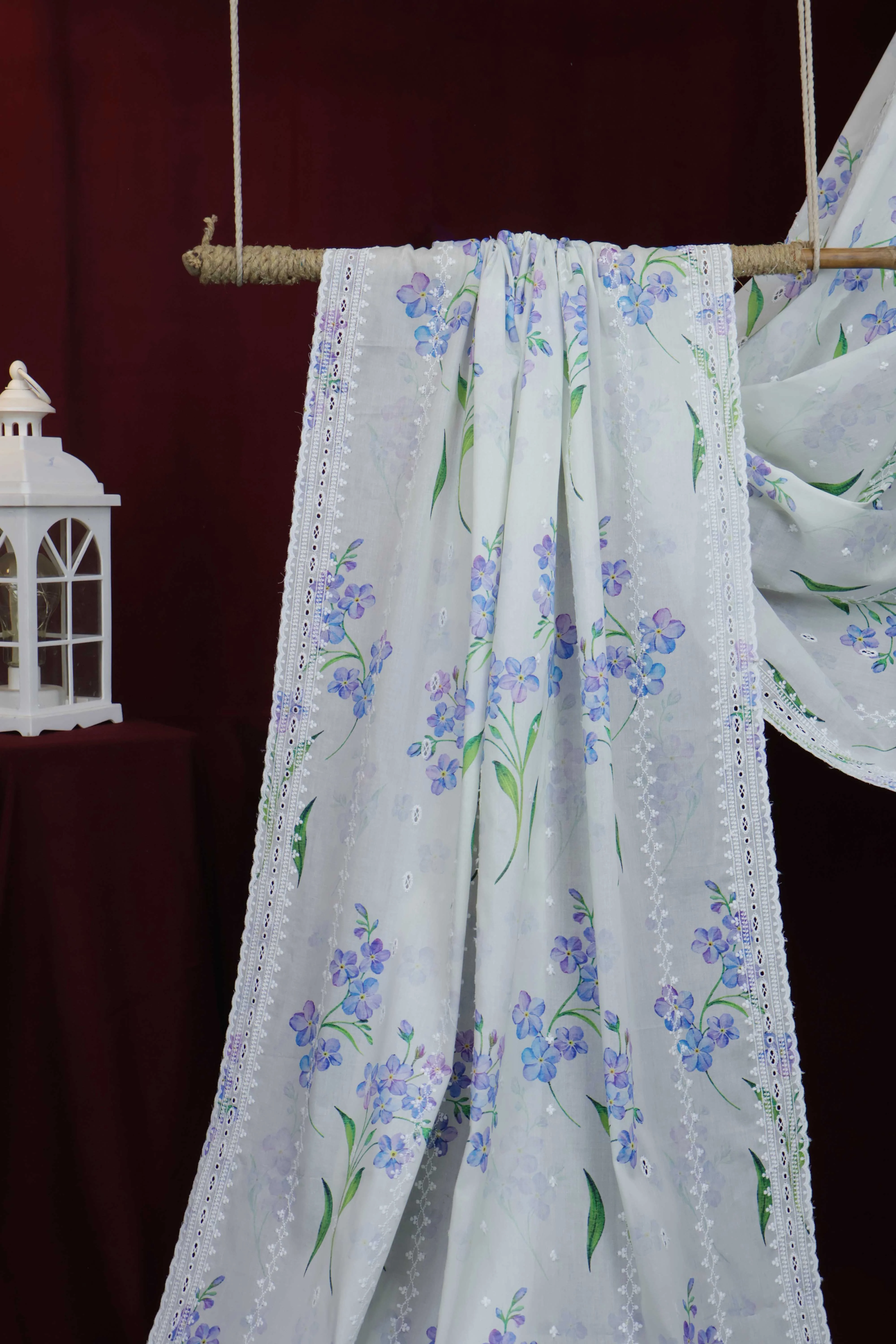 Embroidered Lawn Shawl LSST36 - Image 2