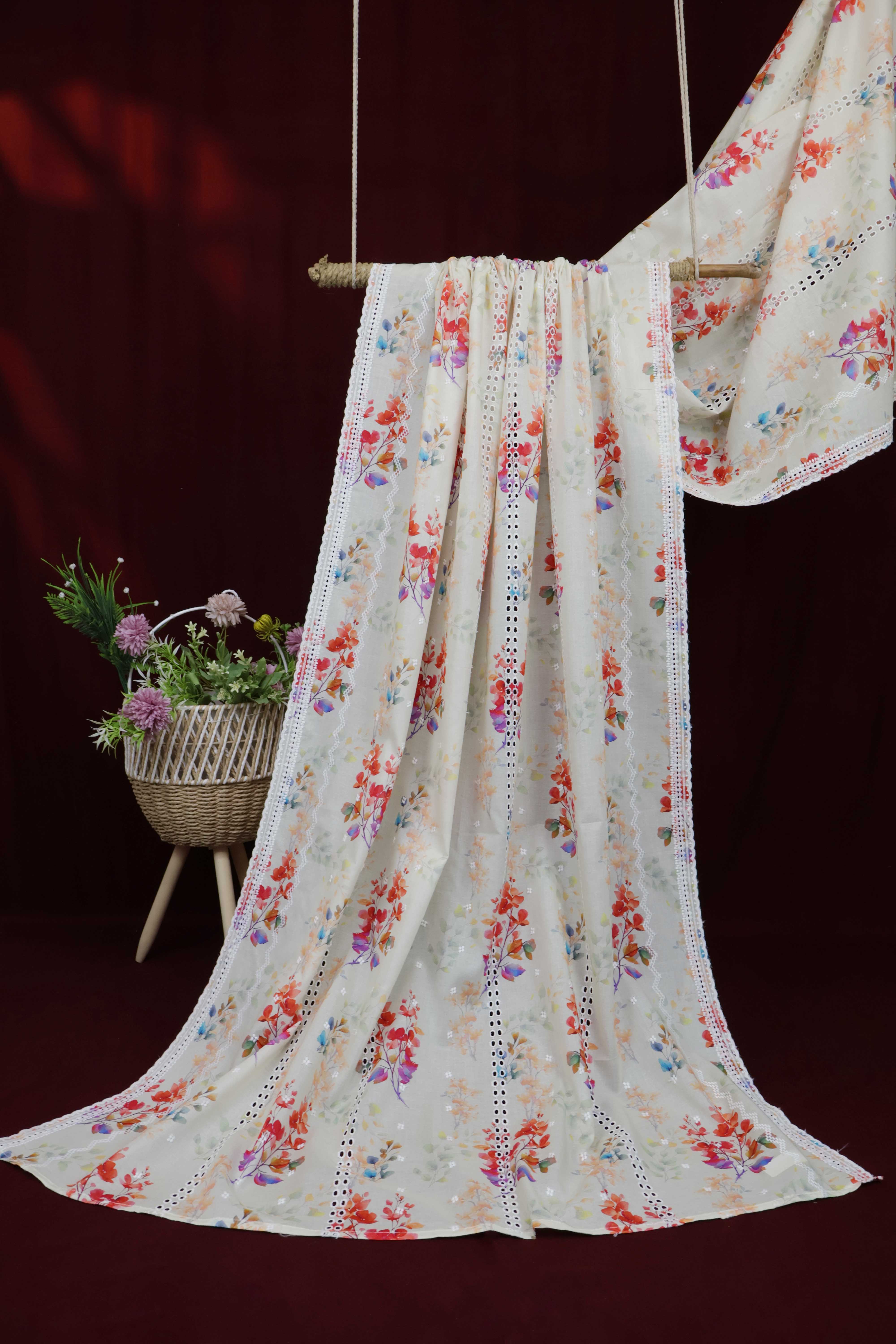 Embroidered Lawn Shawl LSST39