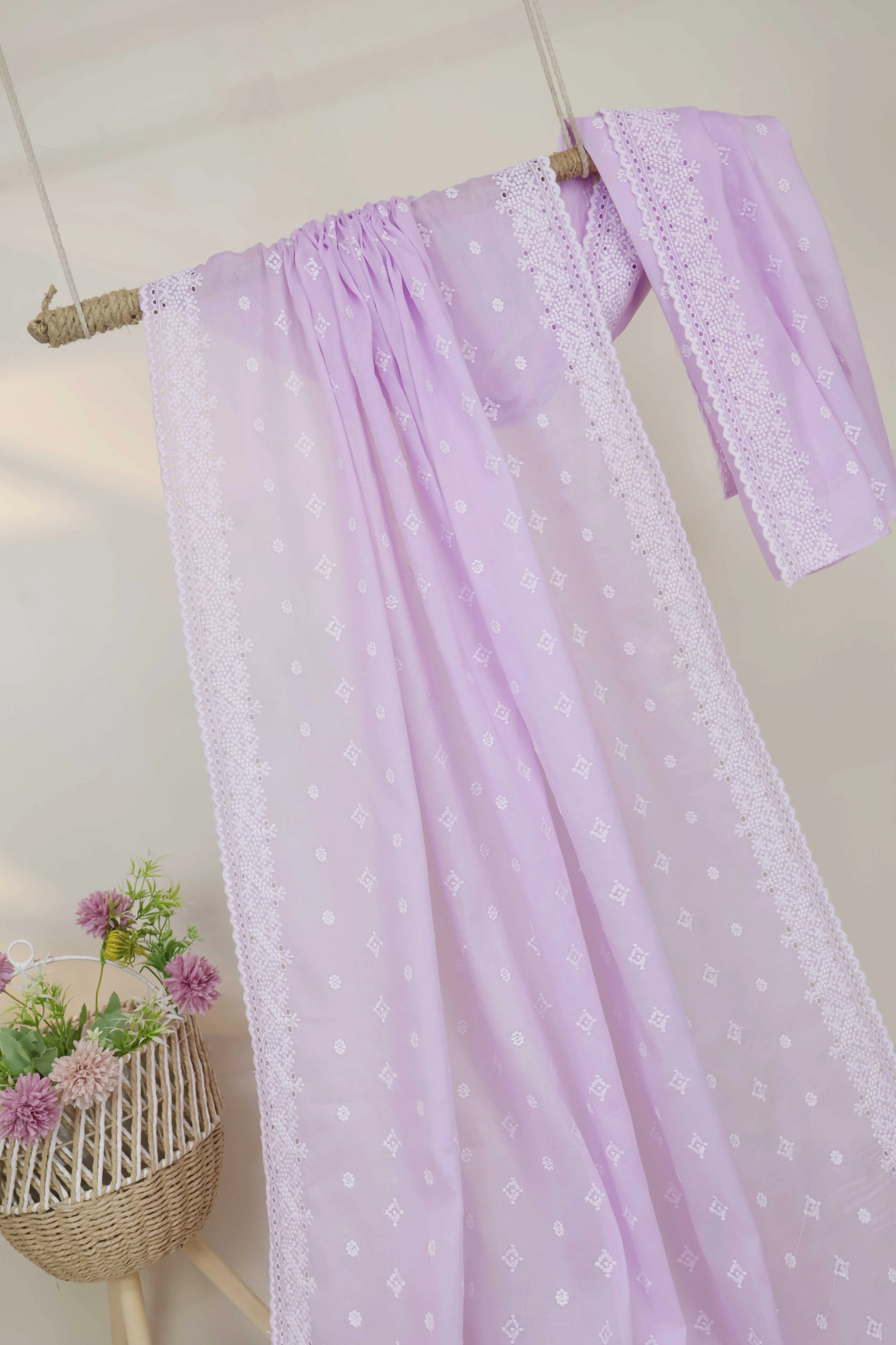 Full Embroidered Lawn Shawl 3800J