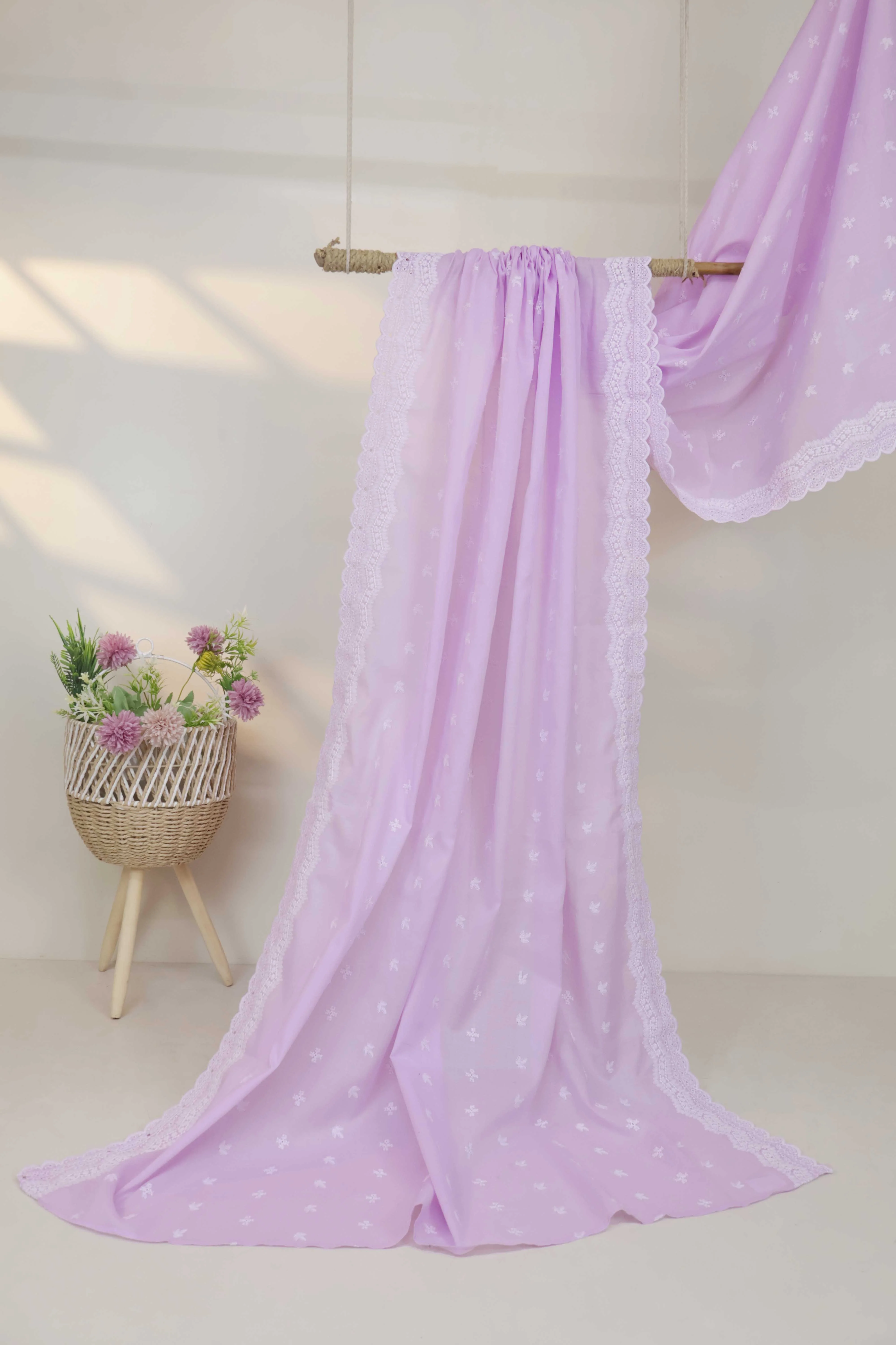 Full Embroidered Lawn Shawl 3800K - Image 2