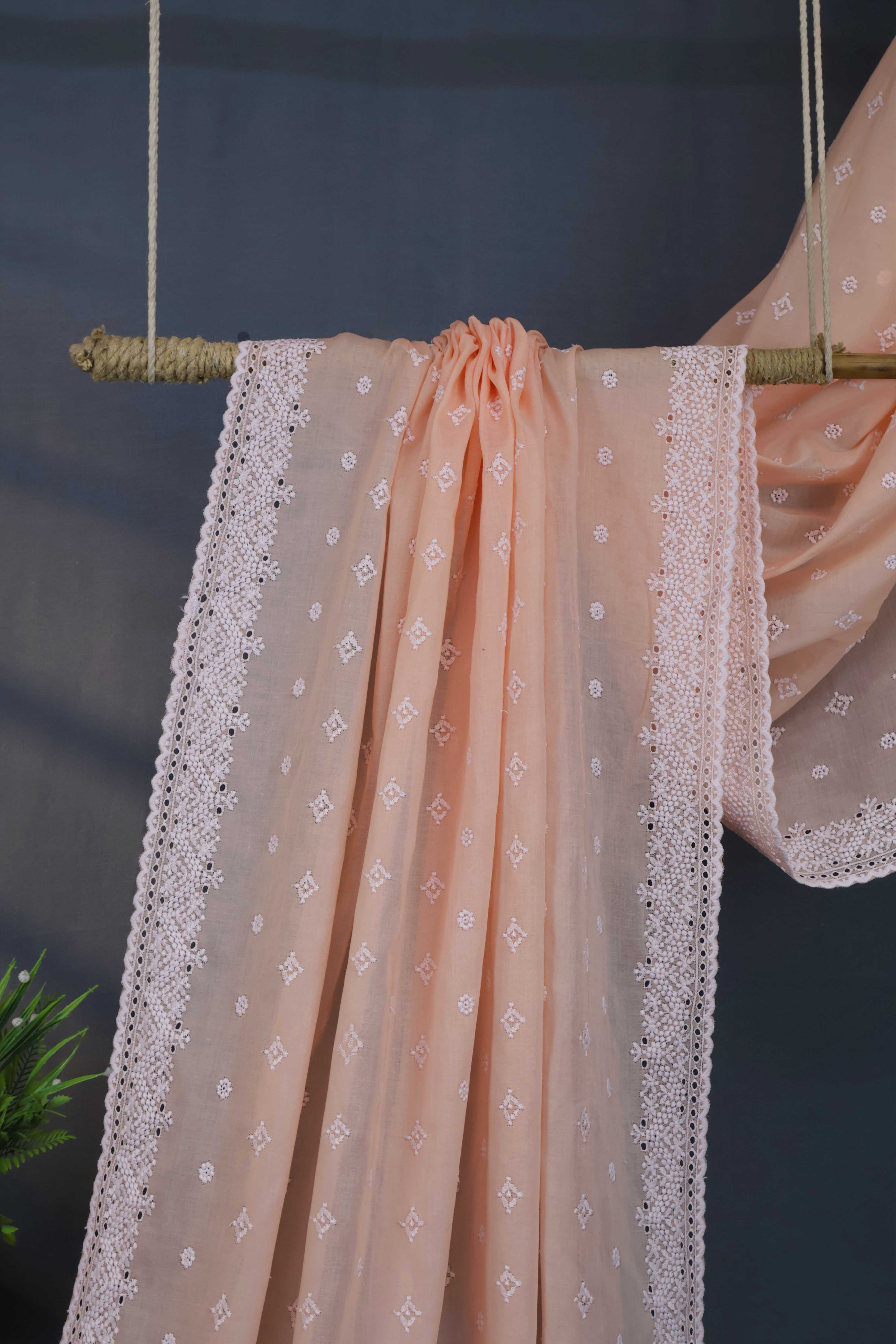 Full Embroidered Lawn Shawl 3800N - Image 2