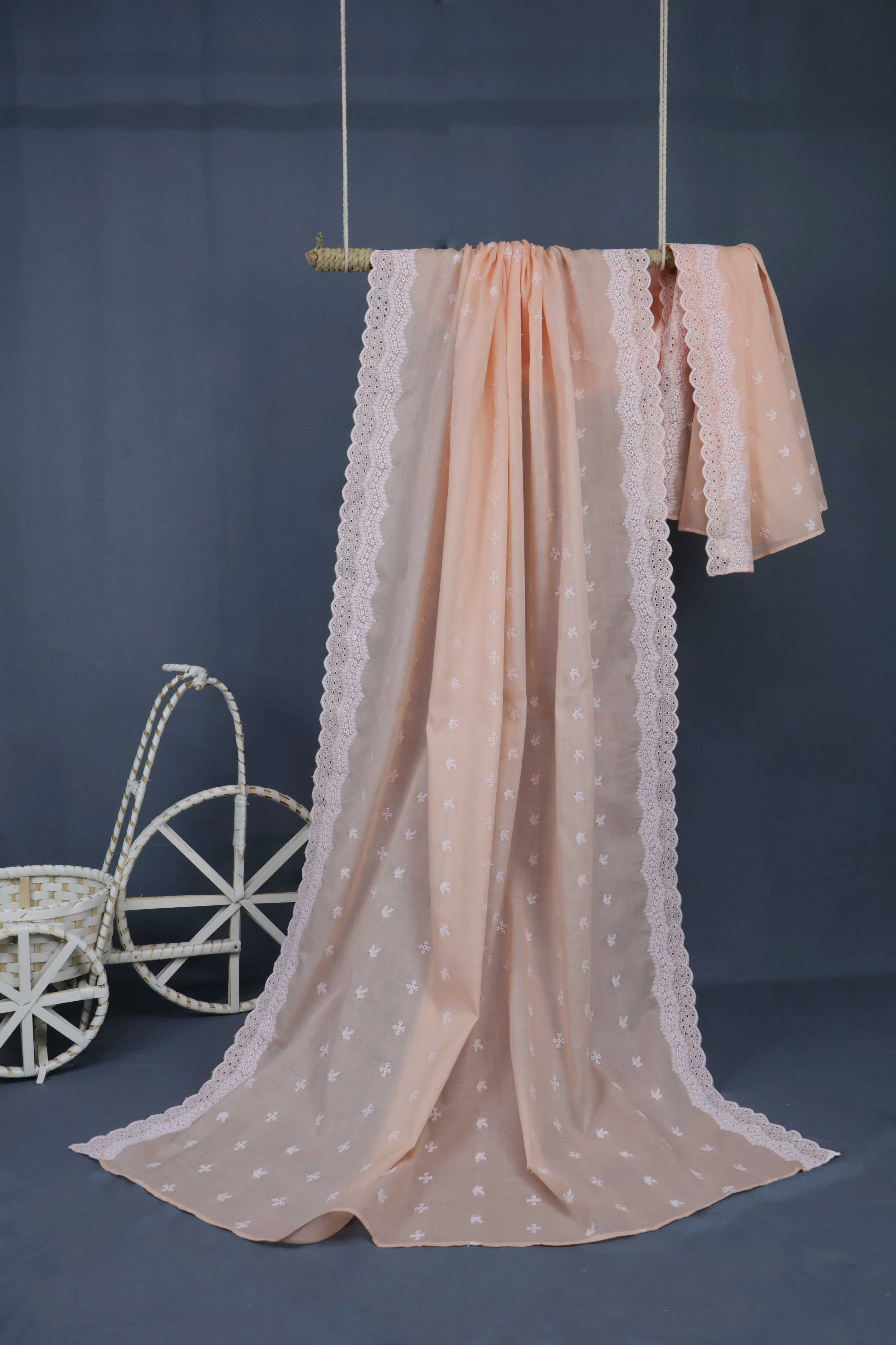 Full Embroidered Lawn Shawl 3800O - Image 2