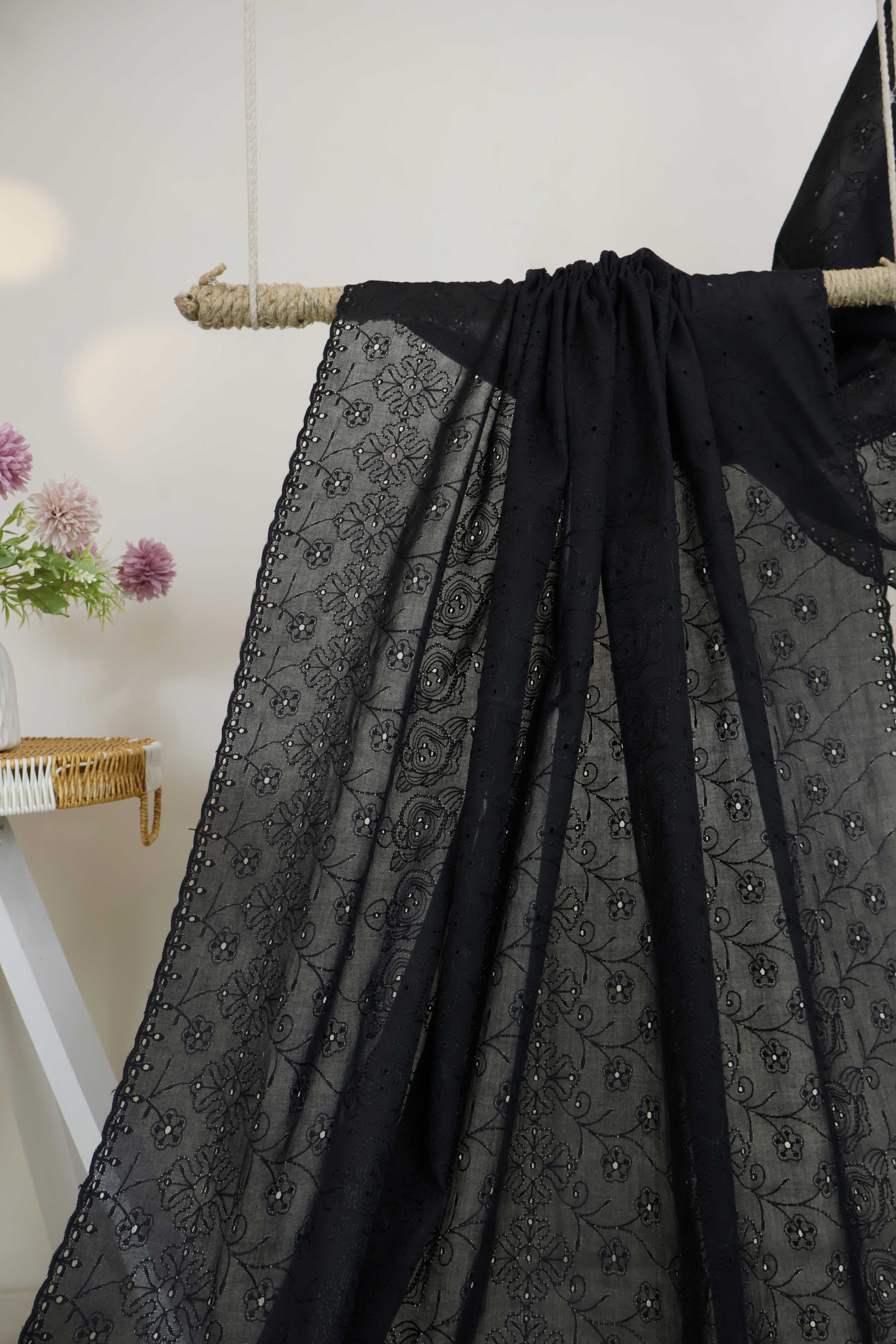 Full Embroidered Lawn Shawl HLSH180 - Image 4