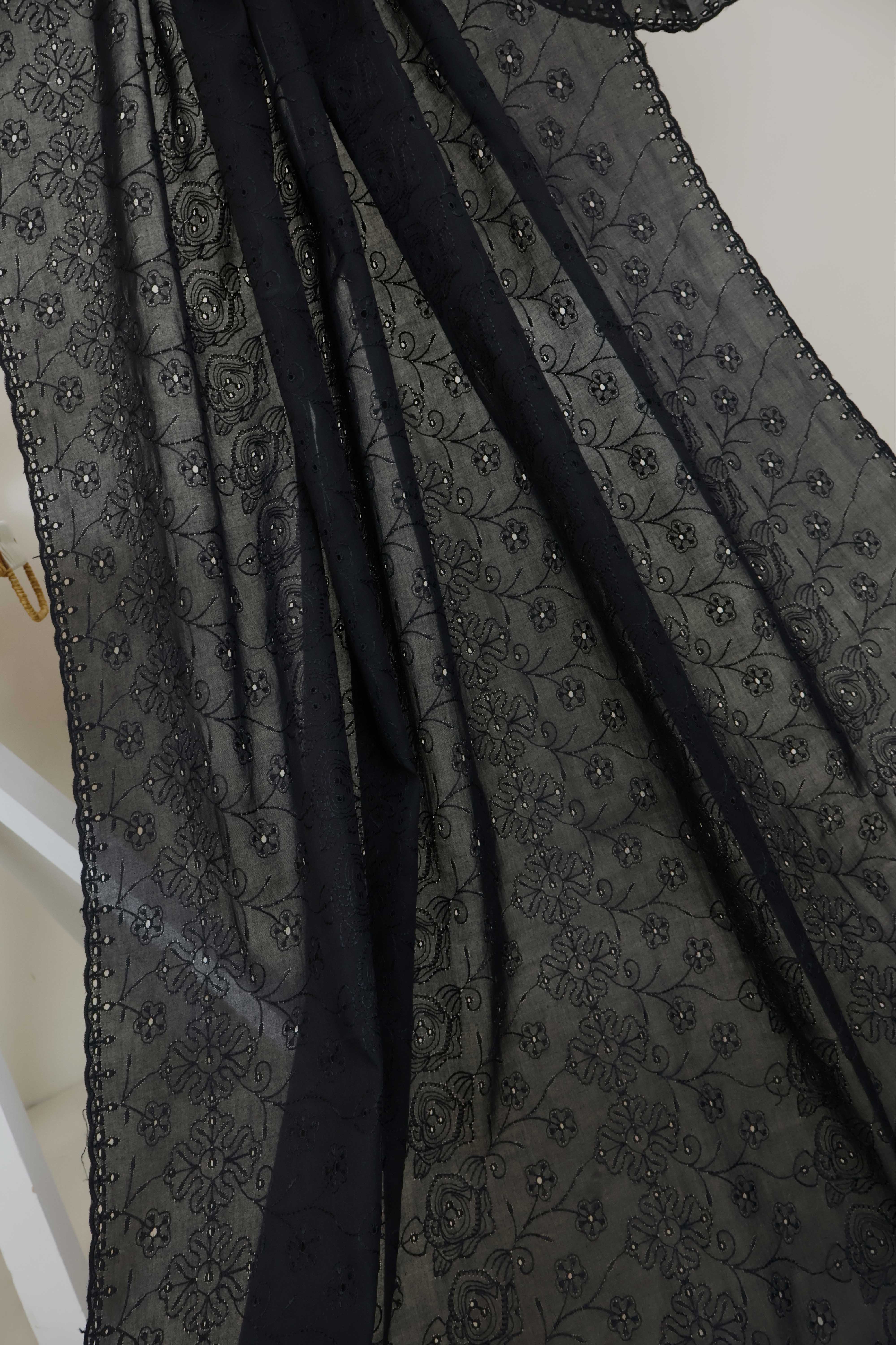 Full Embroidered Lawn Shawl HLSH180 - Image 5