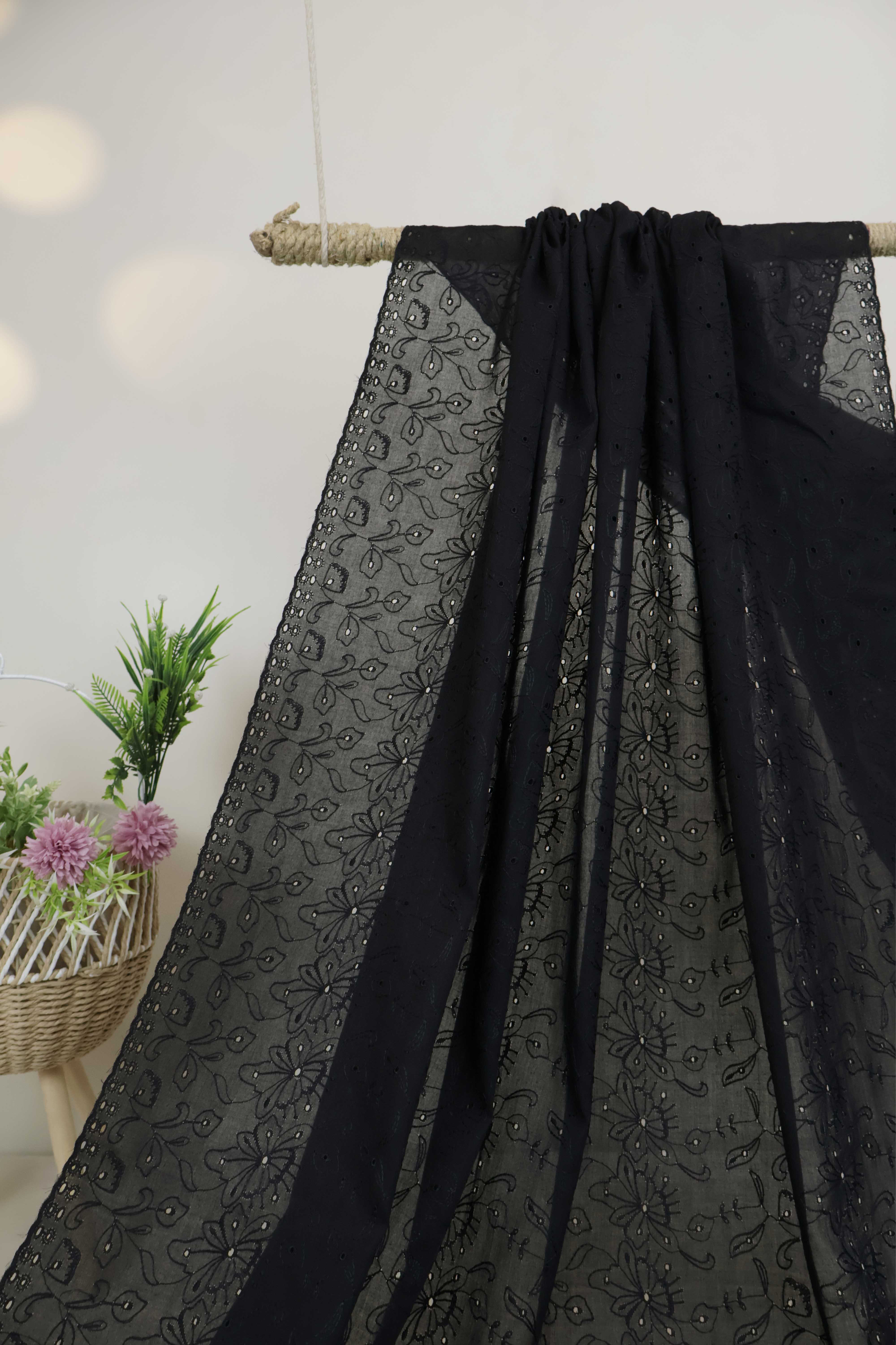 Full Embroidered Lawn Shawl HLSH181 - Image 4