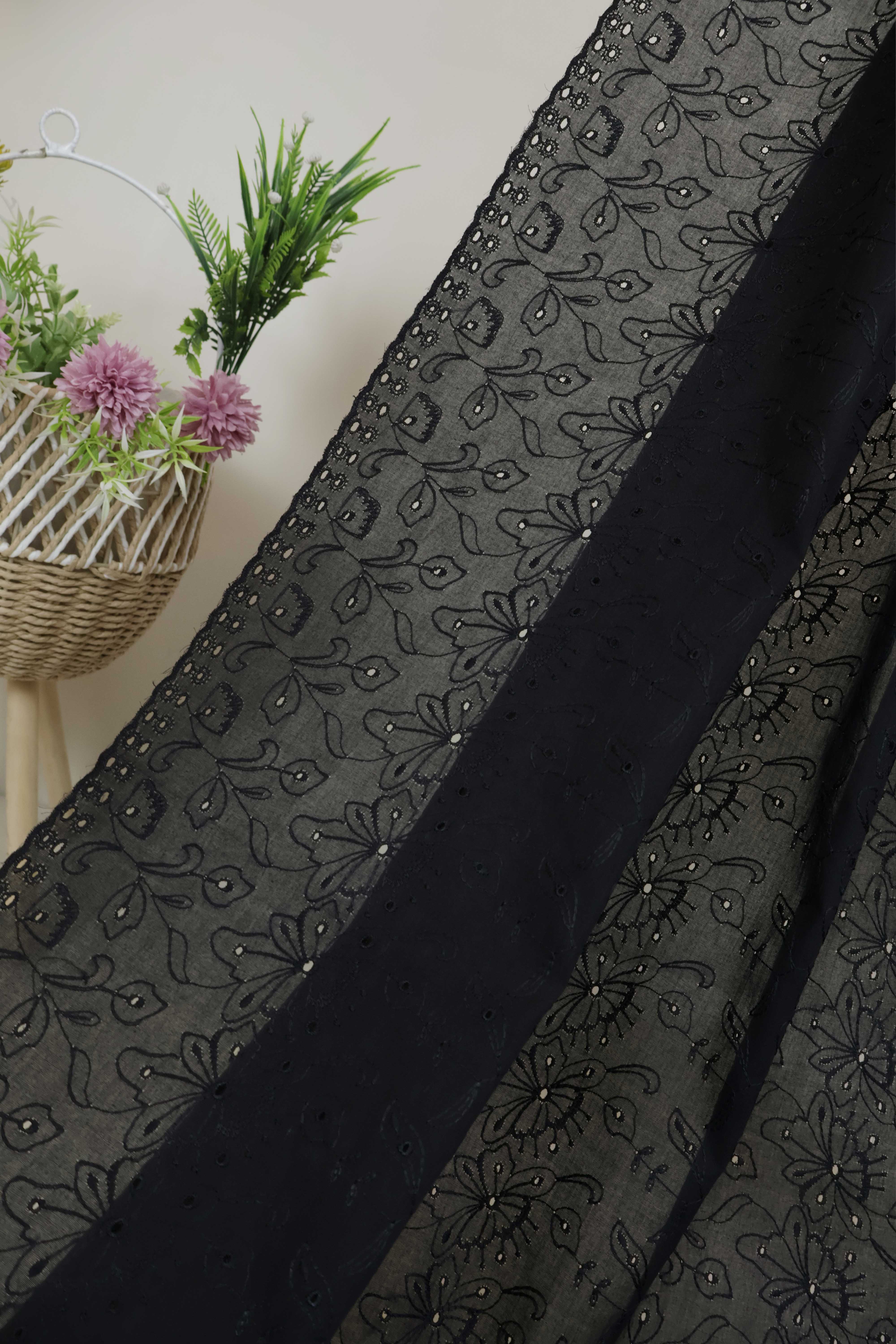 Full Embroidered Lawn Shawl HLSH181 - Image 5