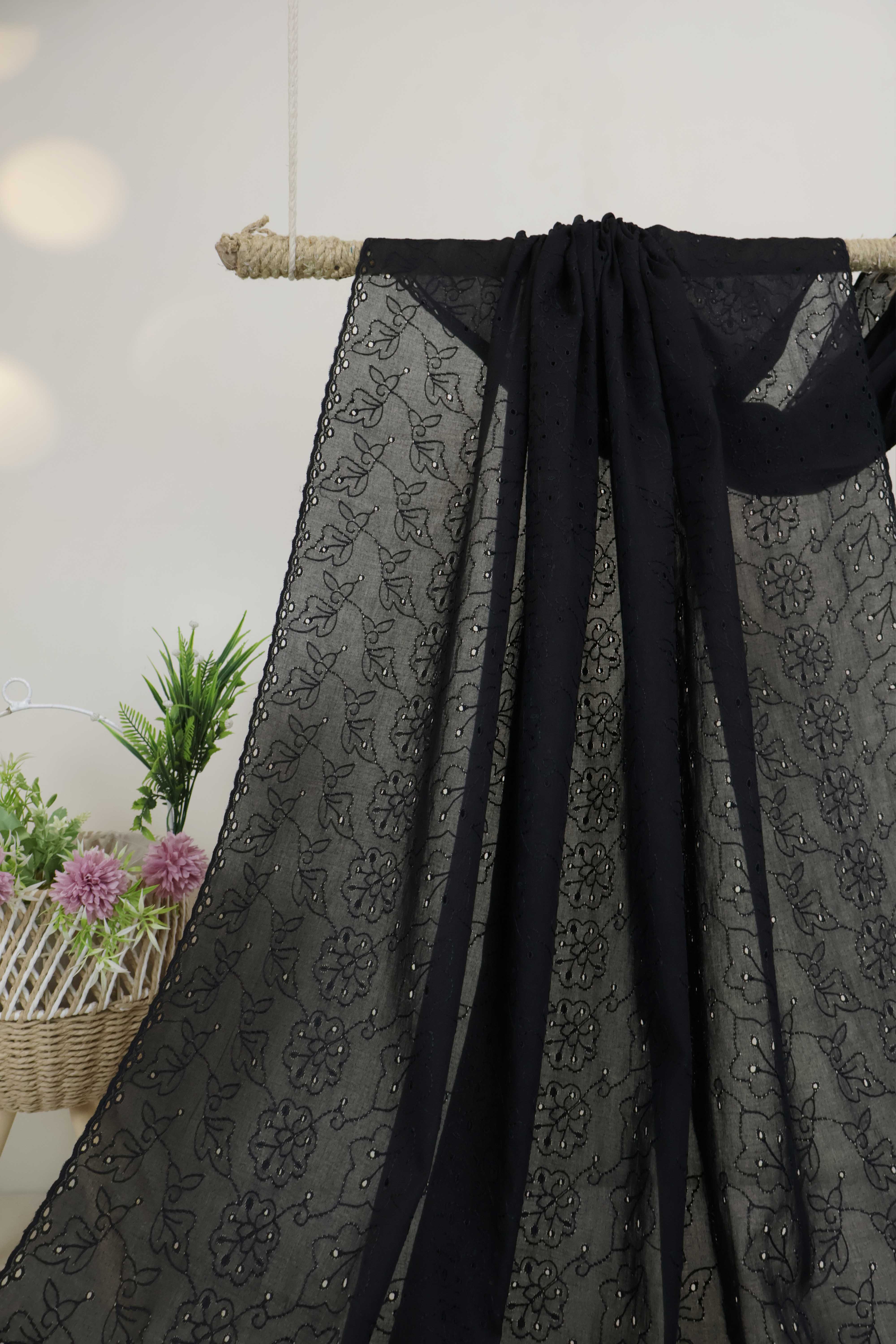 Full Embroidered Lawn Shawl HLSH182 - Image 2