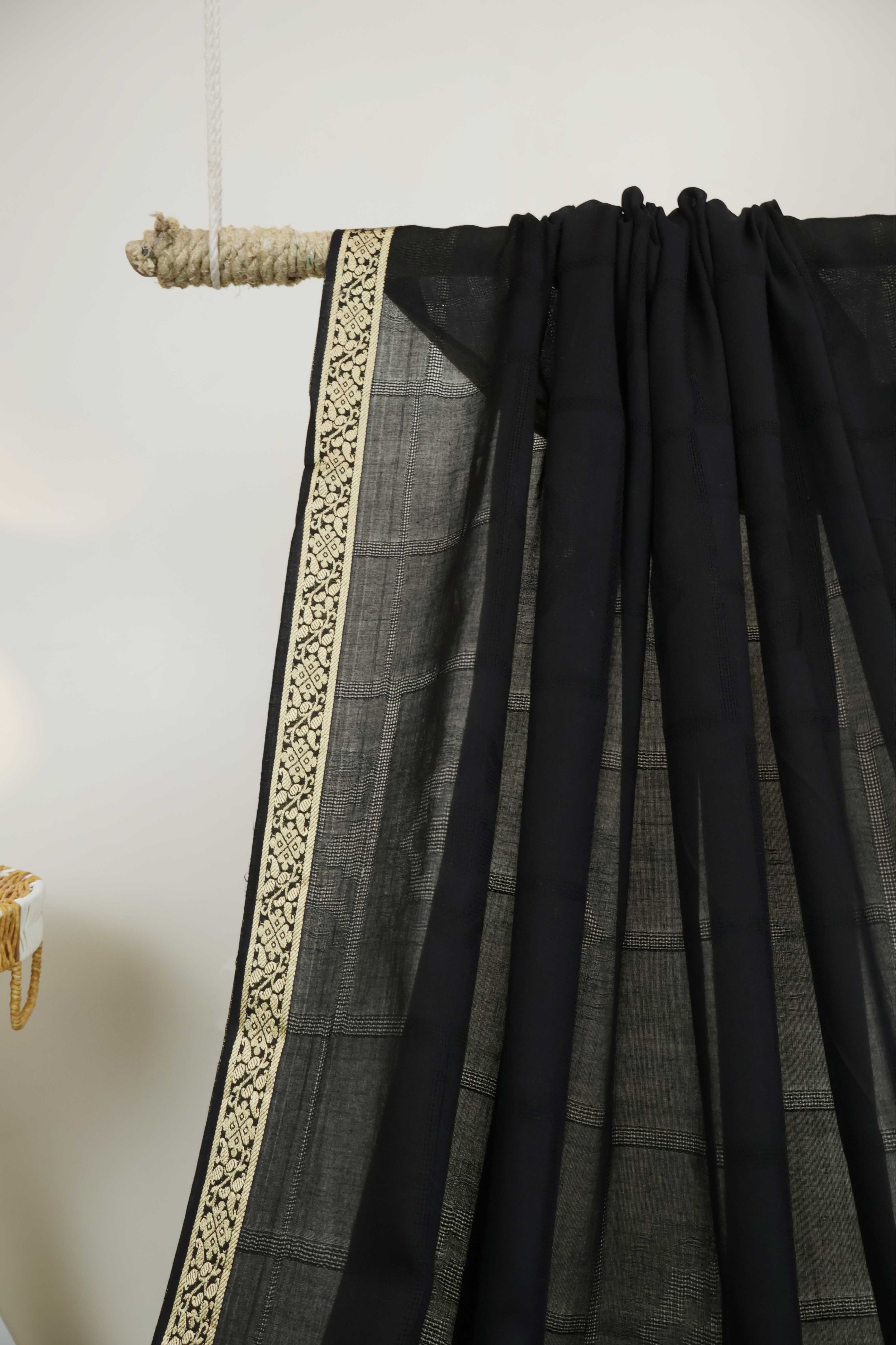 Jacquard Border Lawn Shawl HLSH136 - Image 3