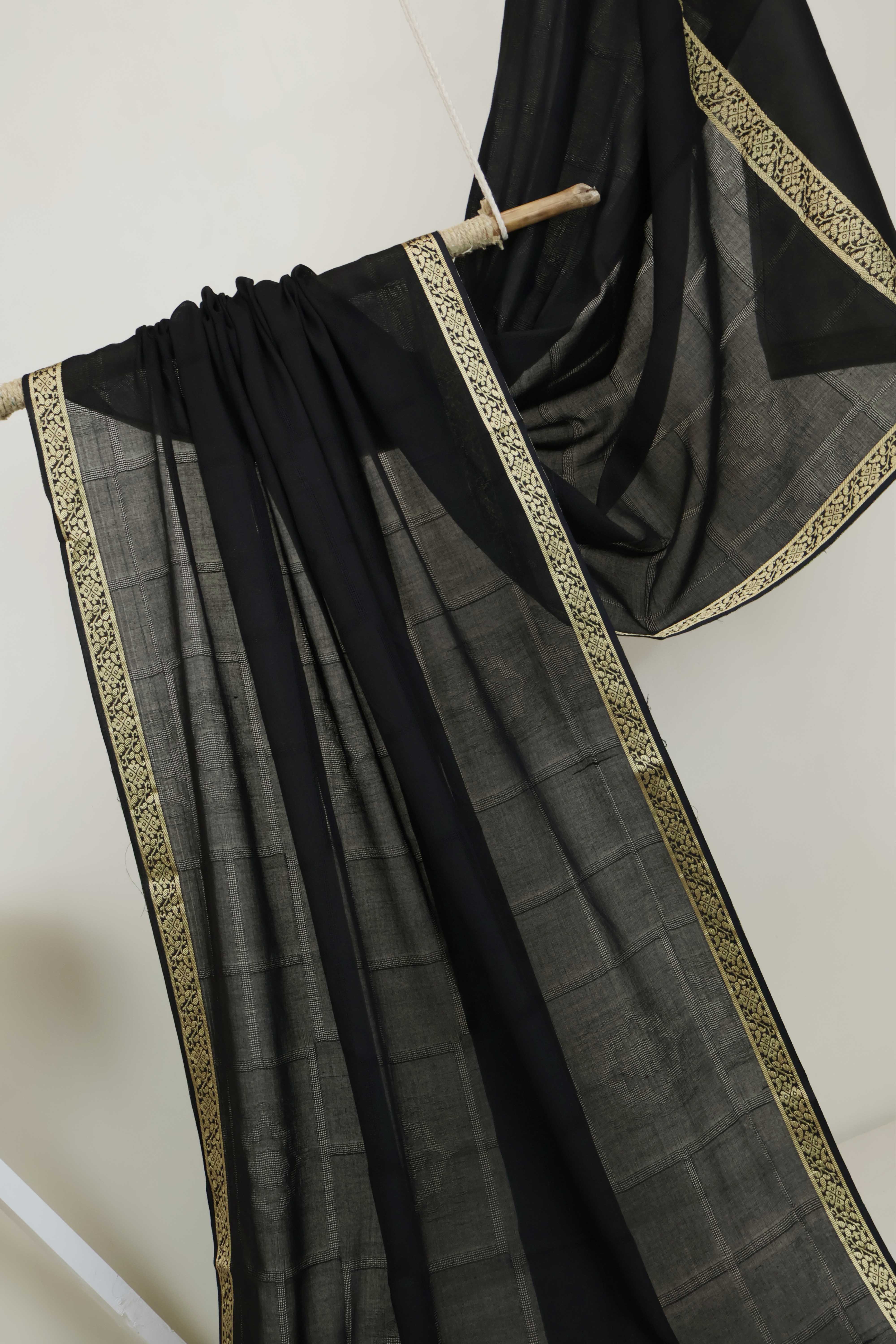 Jacquard Border Lawn Shawl HLSH136 - Image 5