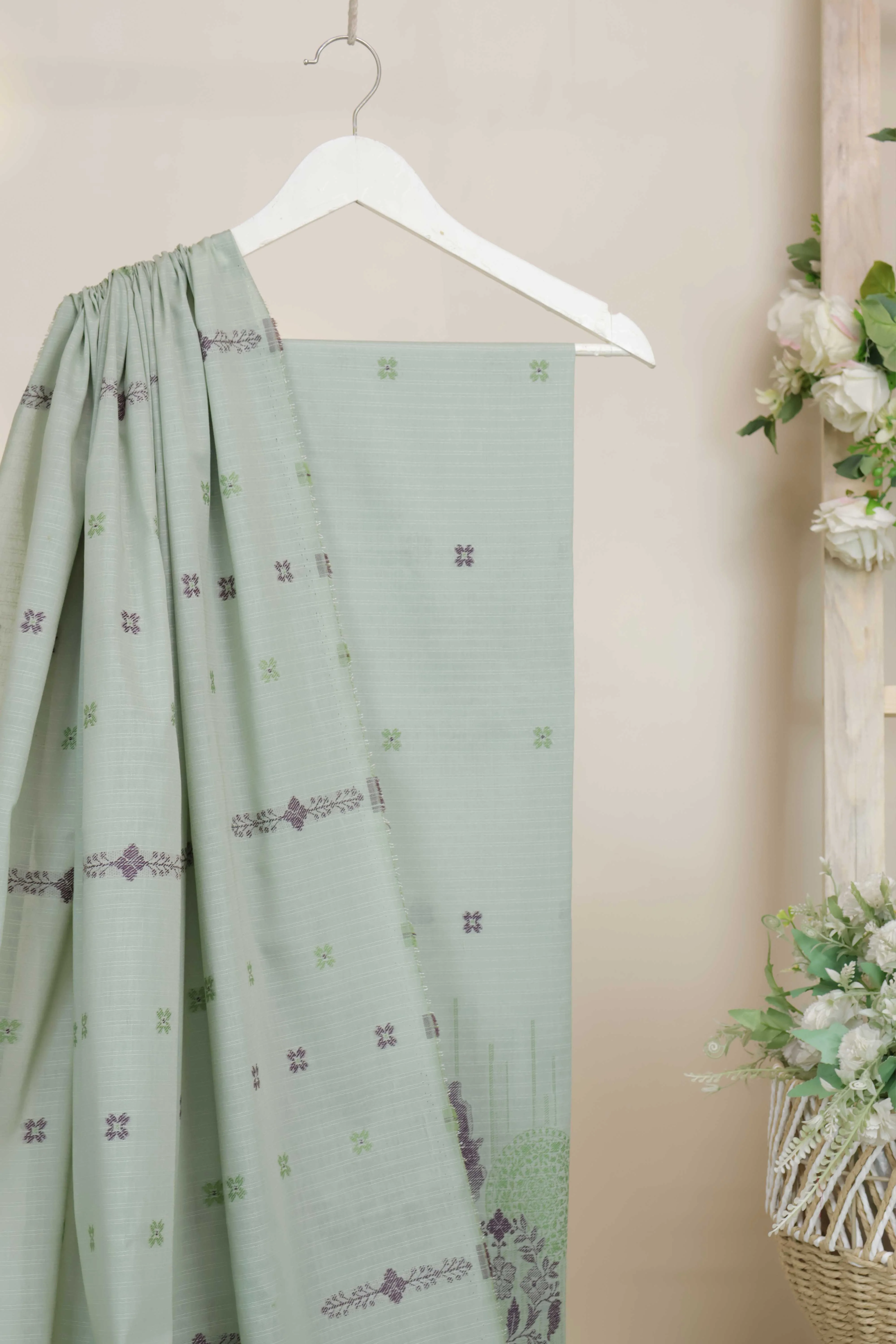 Lawn Jacquard Suit V5D05 - Image 3