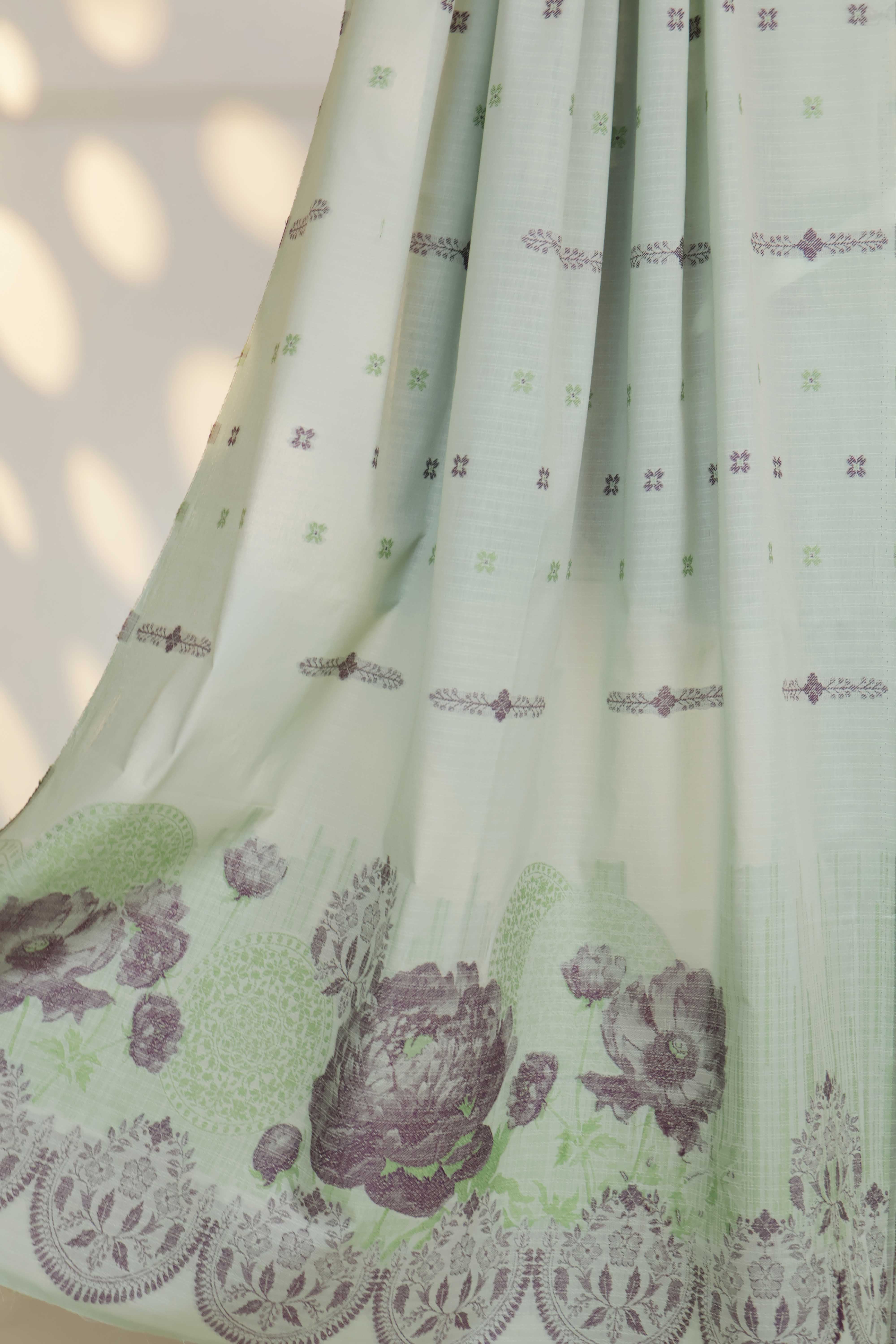 Lawn Jacquard Suit V5D05 - Image 5
