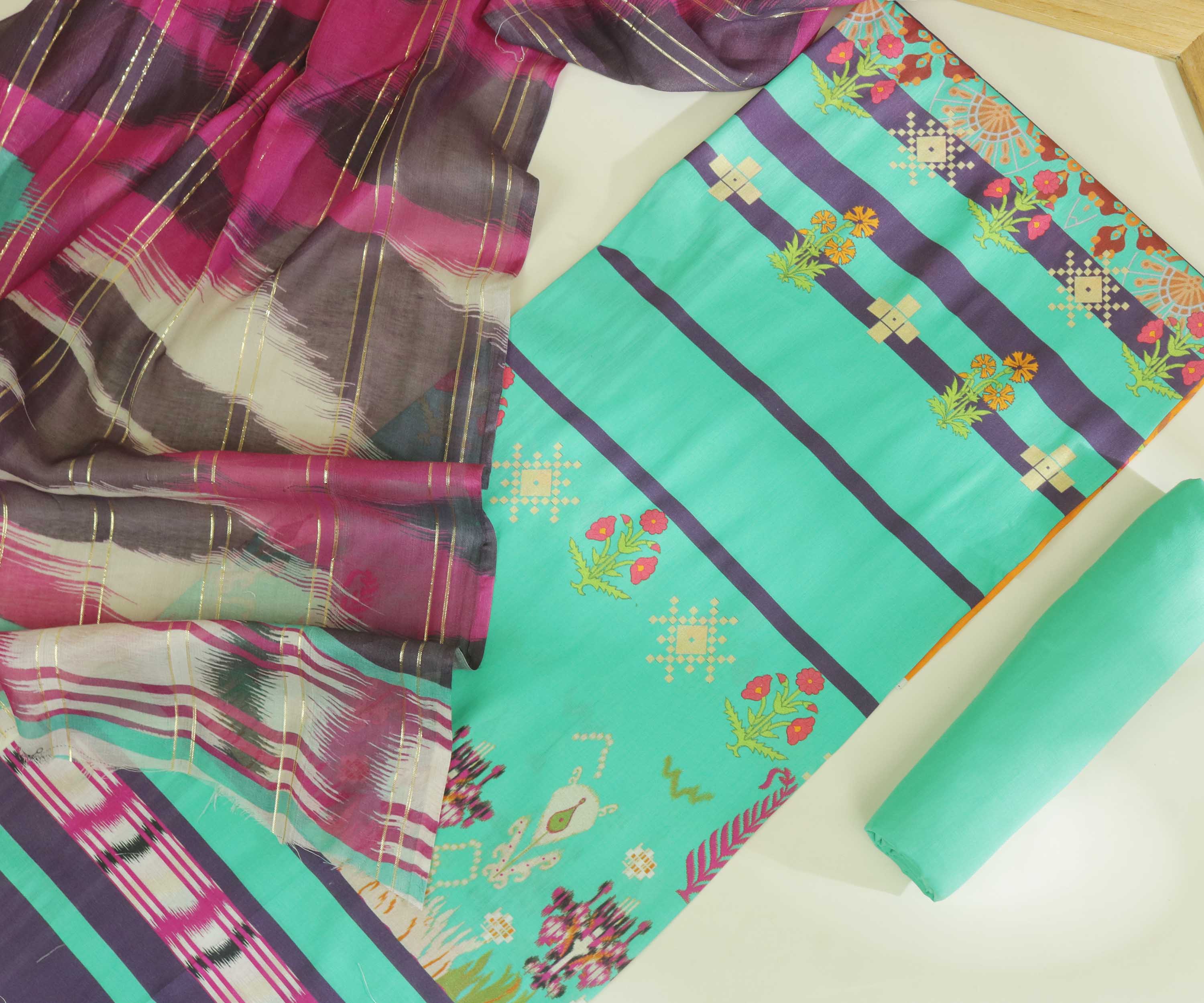 Lawn Printed Suit H25SLST01 - Image 3