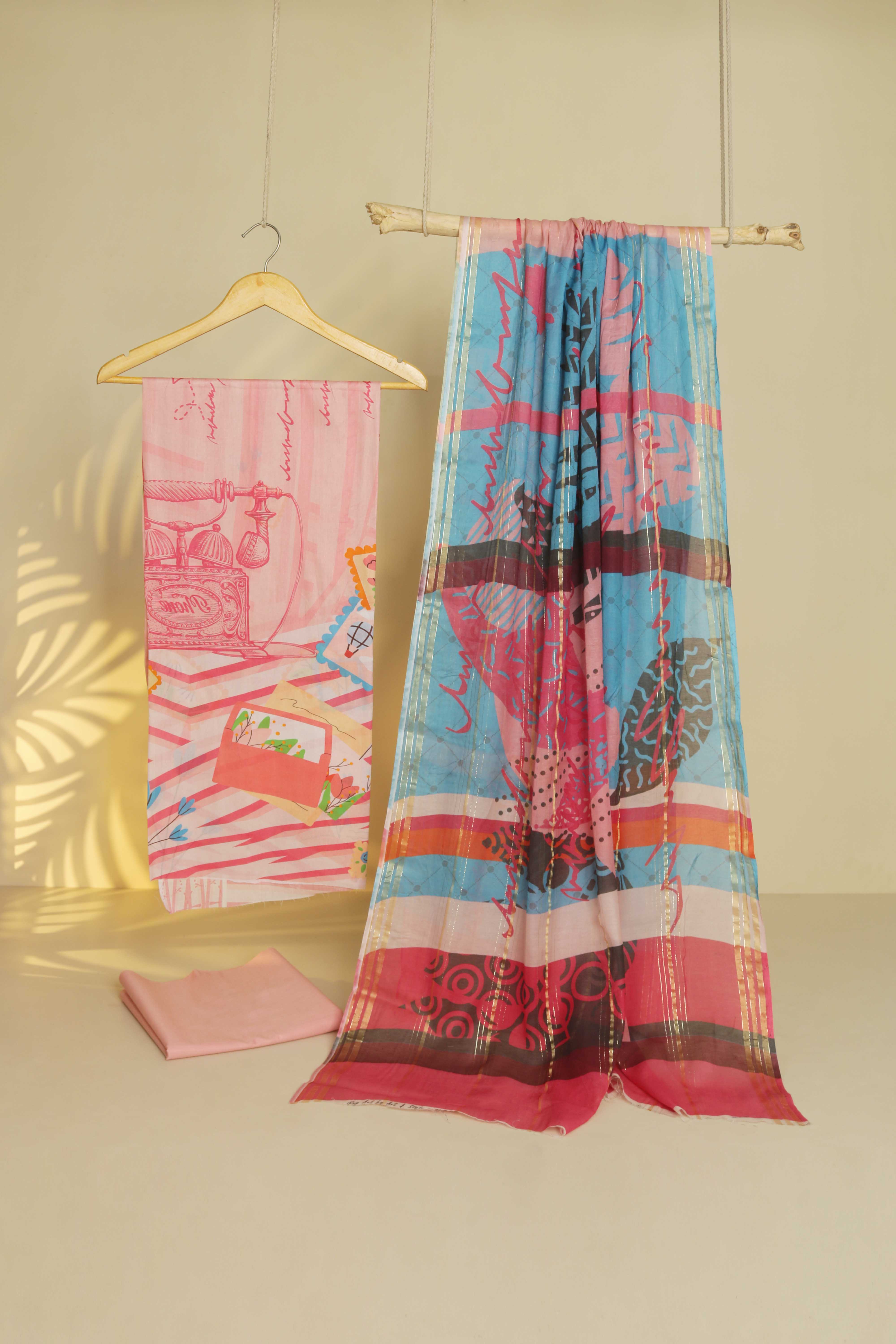 Lawn Printed Suit H25SLST02 - Image 5