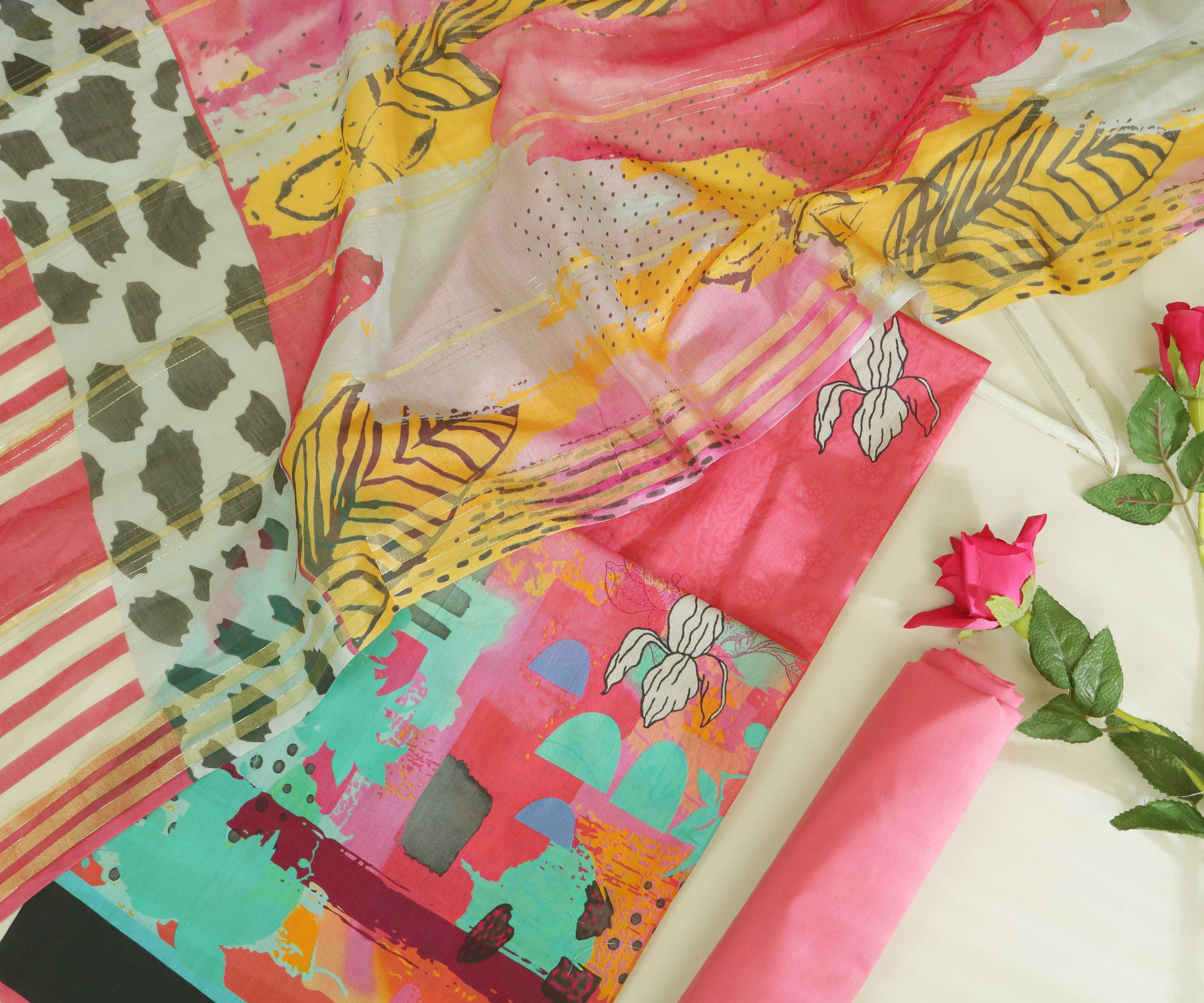 Lawn Printed Suit H25SLST04 - Image 3