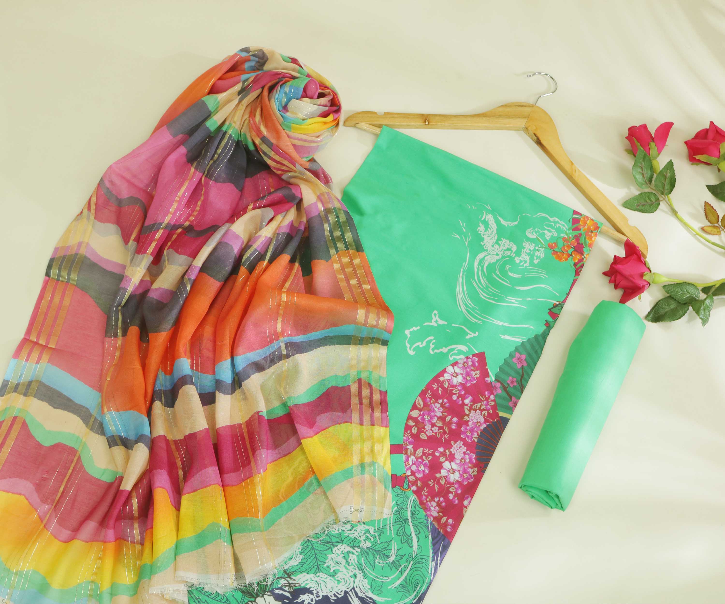 Lawn Printed Suit H25SLST07 - Image 5