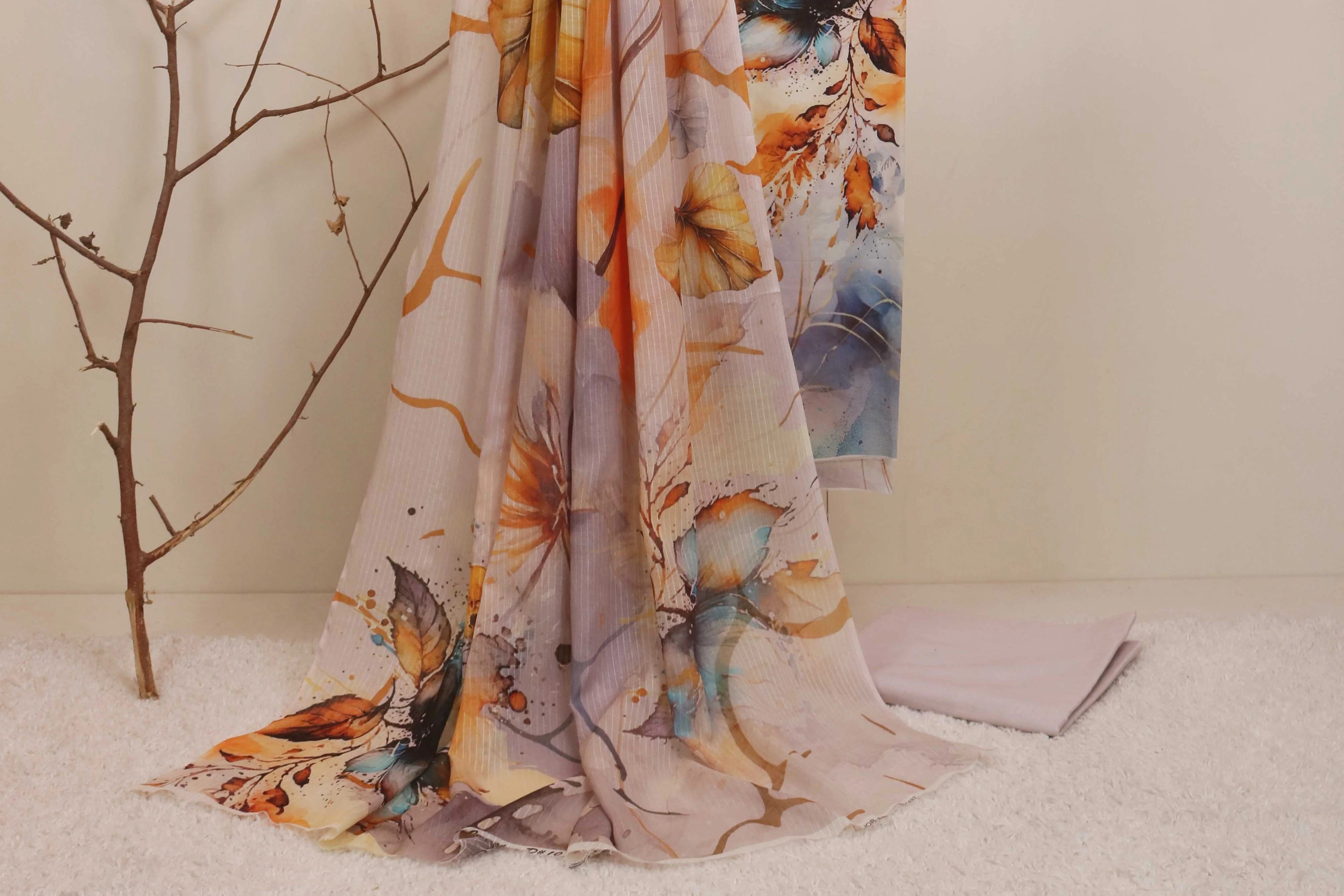 Lawn Printed Suit H25SLST29 - Image 4