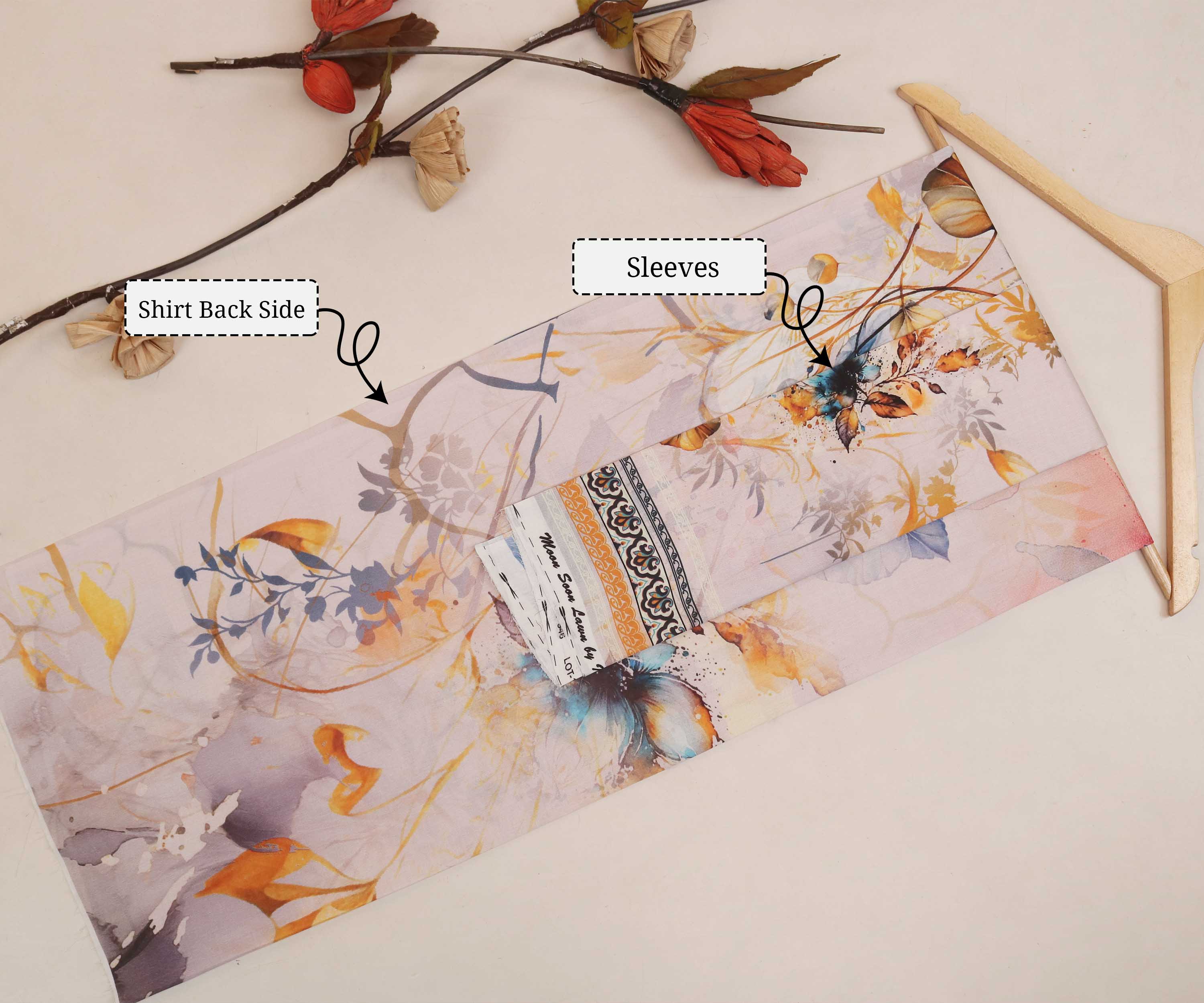 Lawn Printed Suit H25SLST29 - Image 5