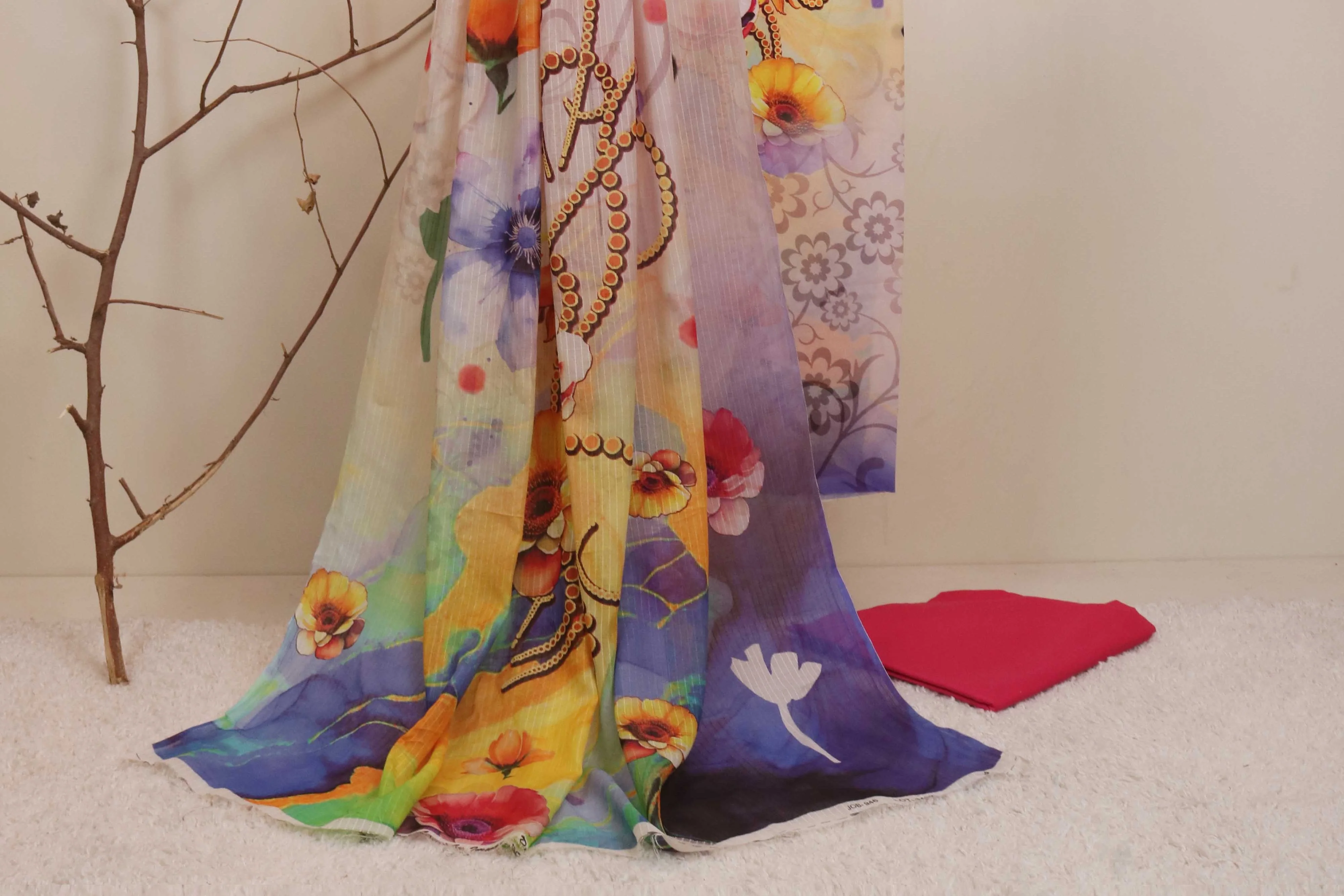 Lawn Printed Suit H25SLST32 - Image 3