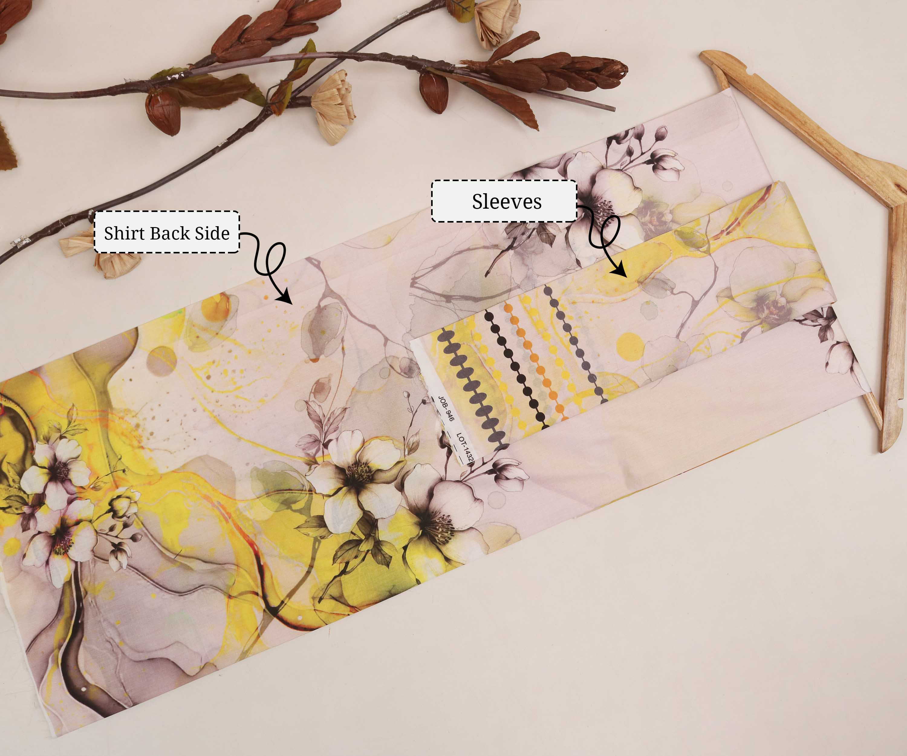 Lawn Printed Suit H25SLST36 - Image 3