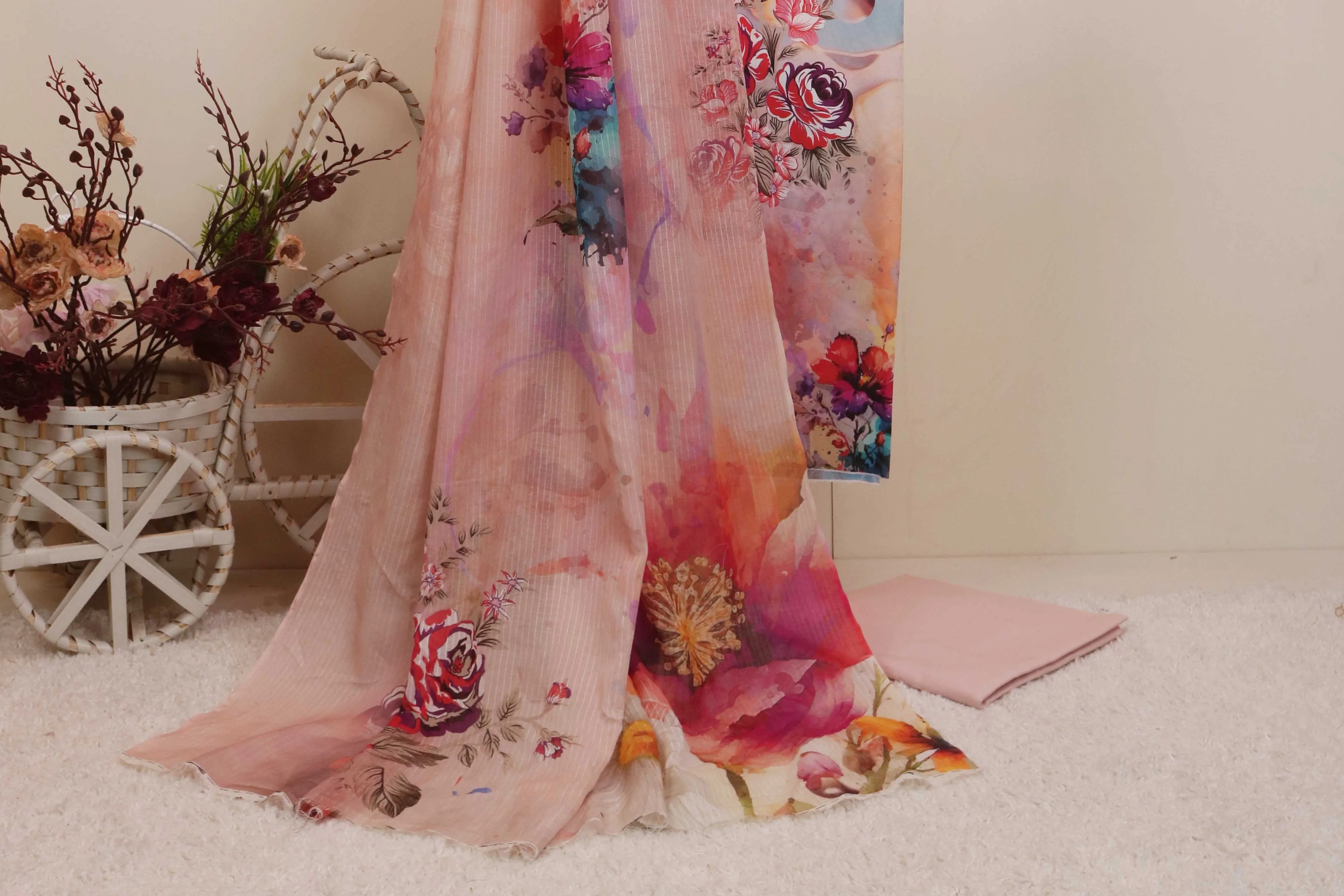 Lawn Printed Suit H25SLST37 - Image 5
