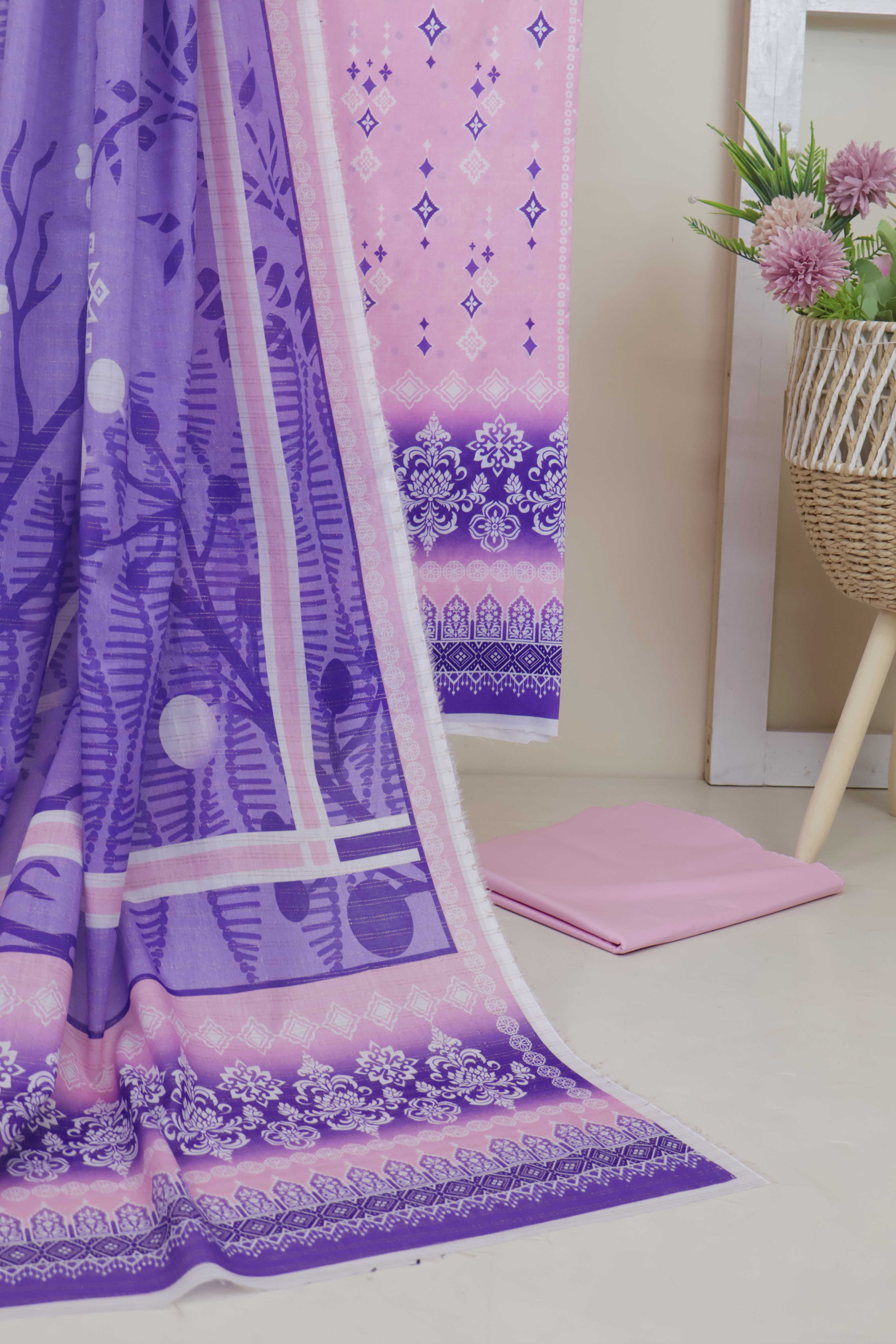 3pc-Lawn Printed Suit L3PP416 - Image 6