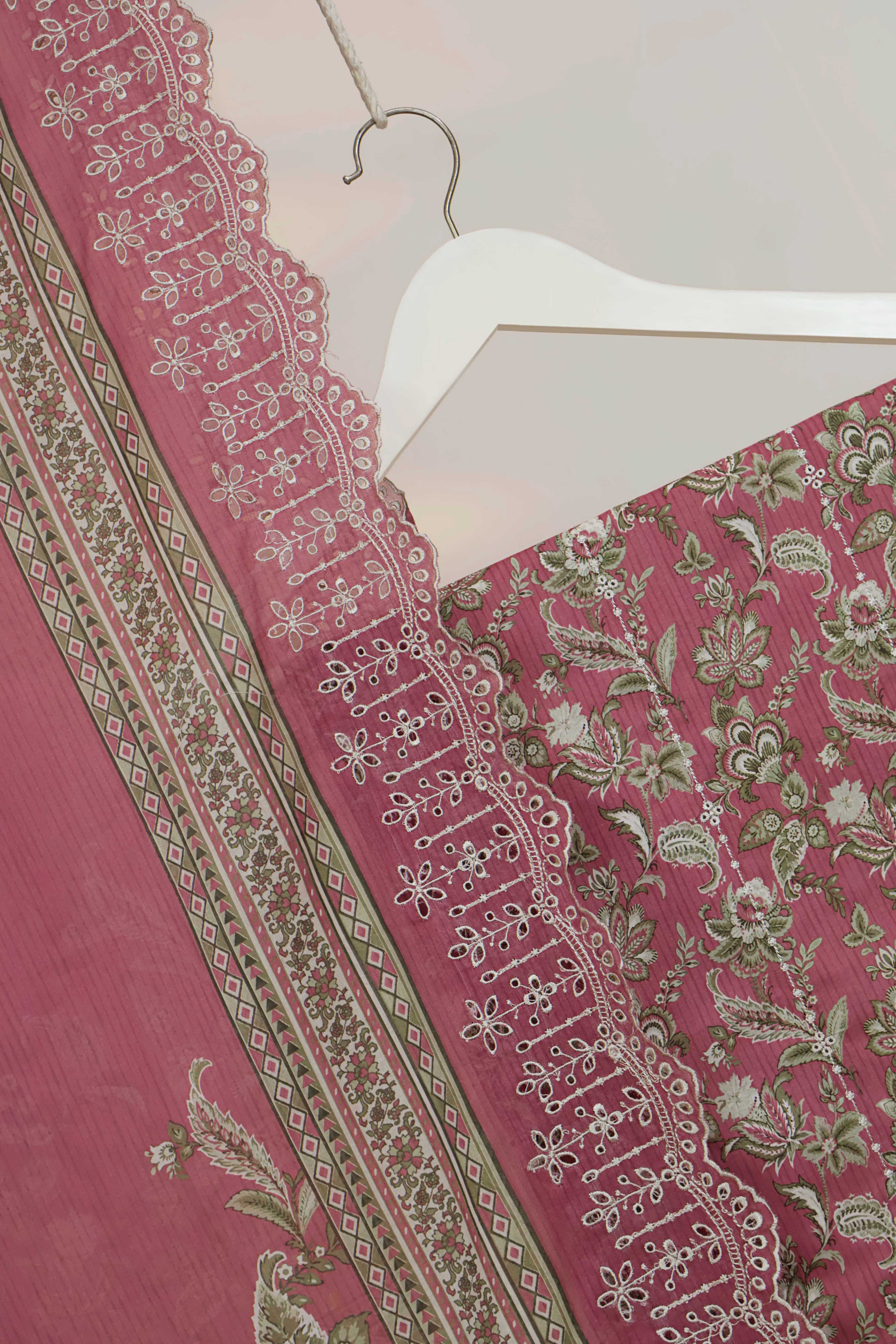 Luxury Lawn Embroidered Suit ELBS32