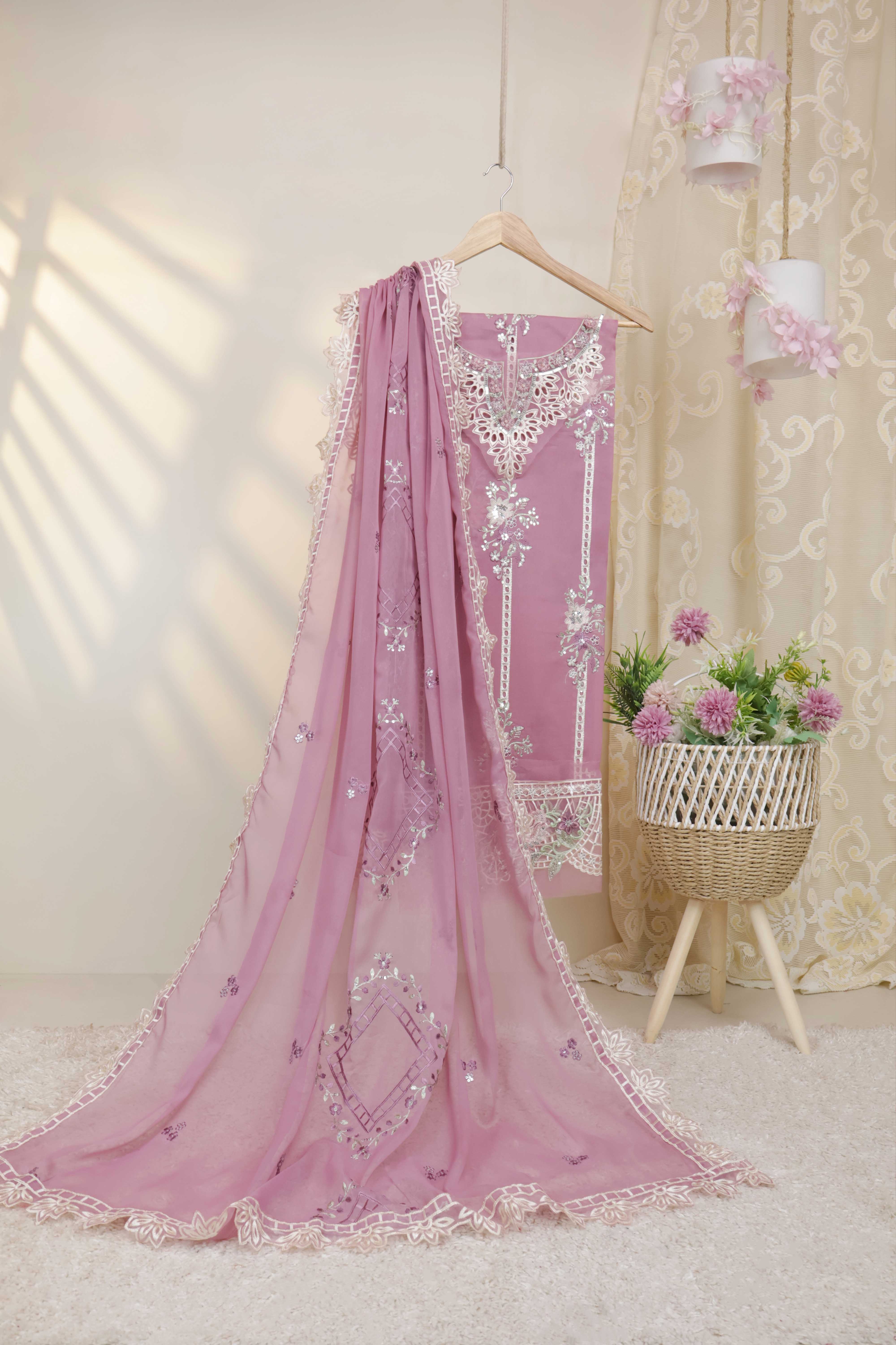 Luxury Lawn Embroidered Suit ELHA17