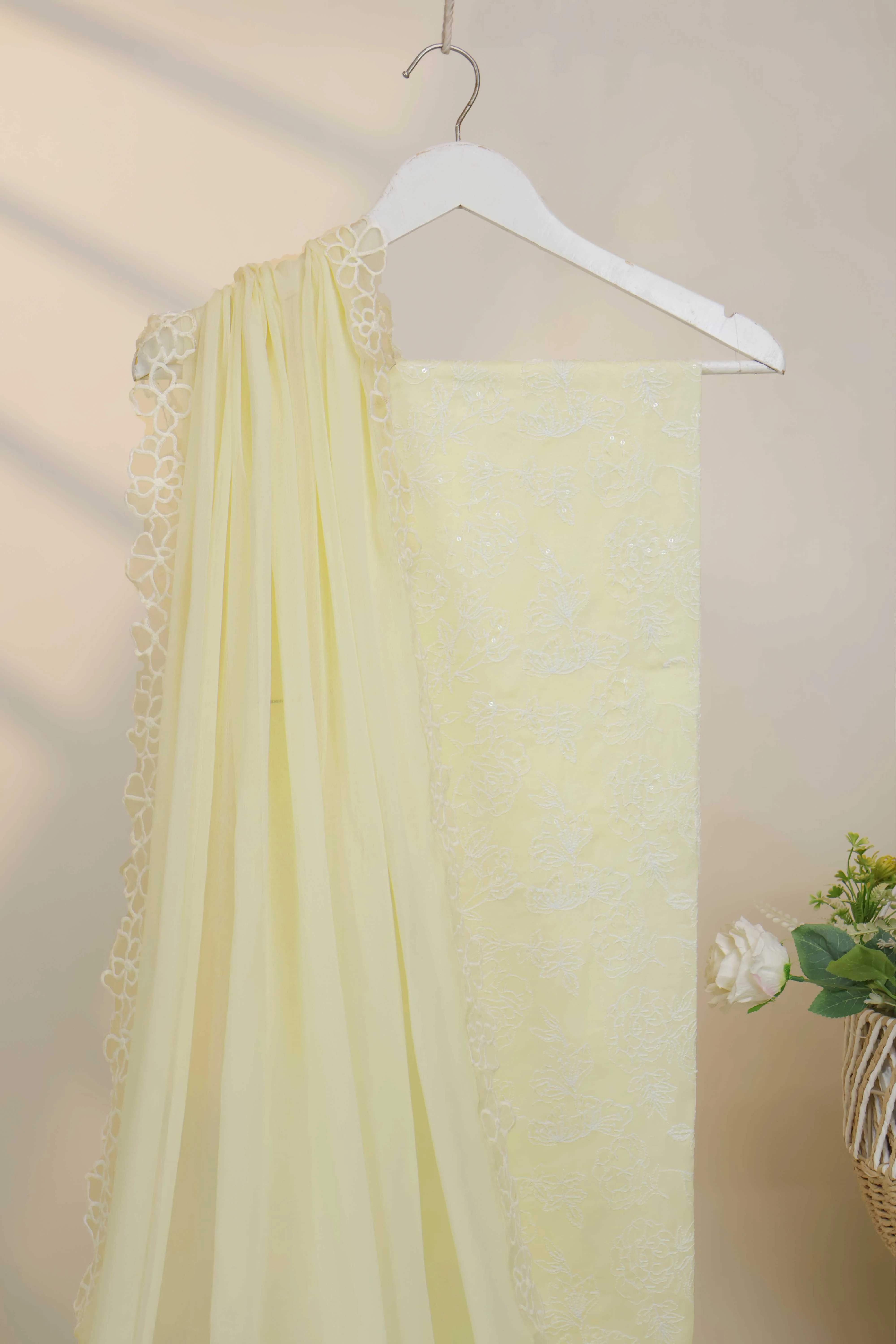 Luxury Lawn Embroidered Suit NV1WR02 - Image 6