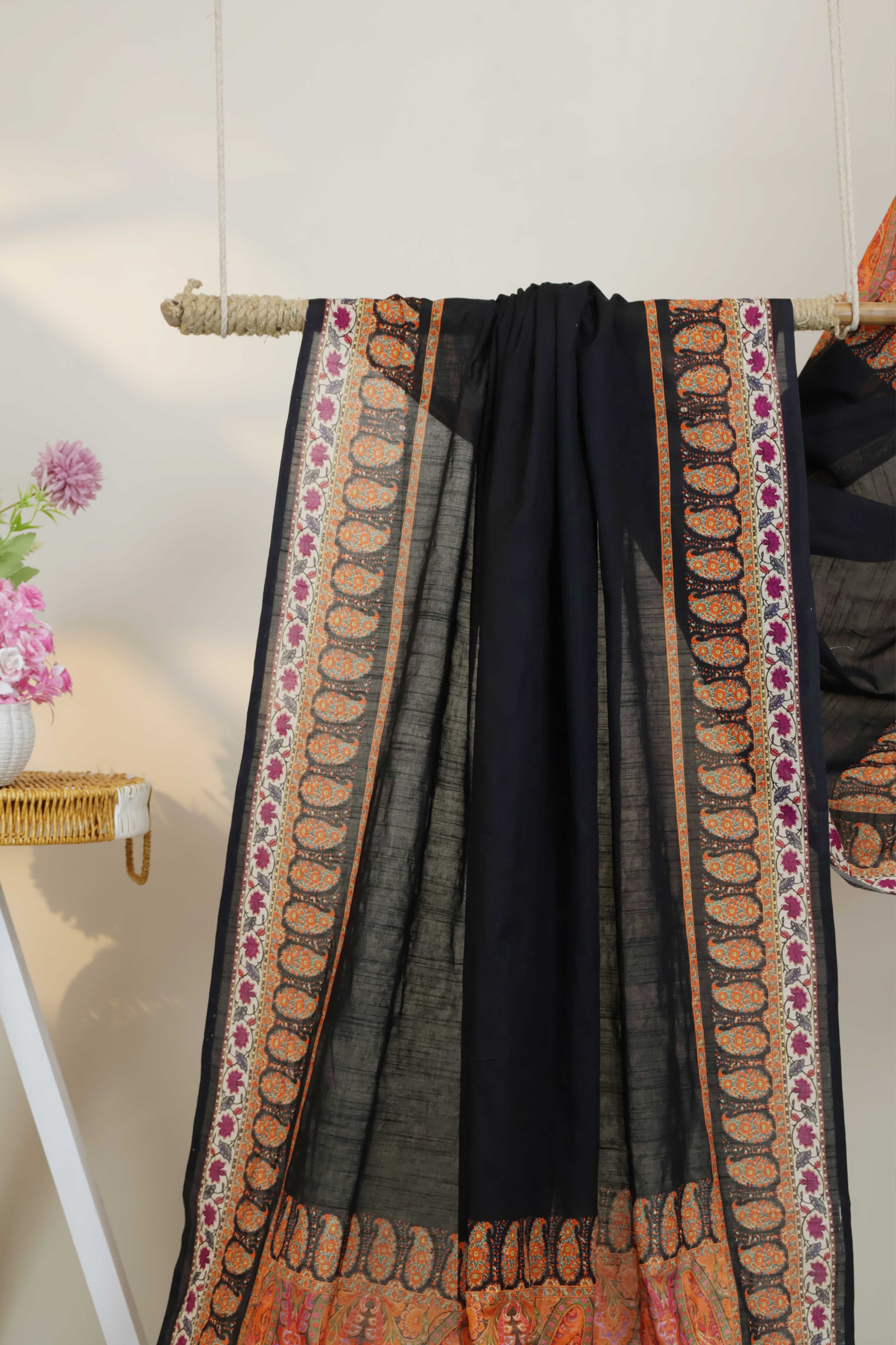 Printed Lawn Shawl 1339K - Image 3