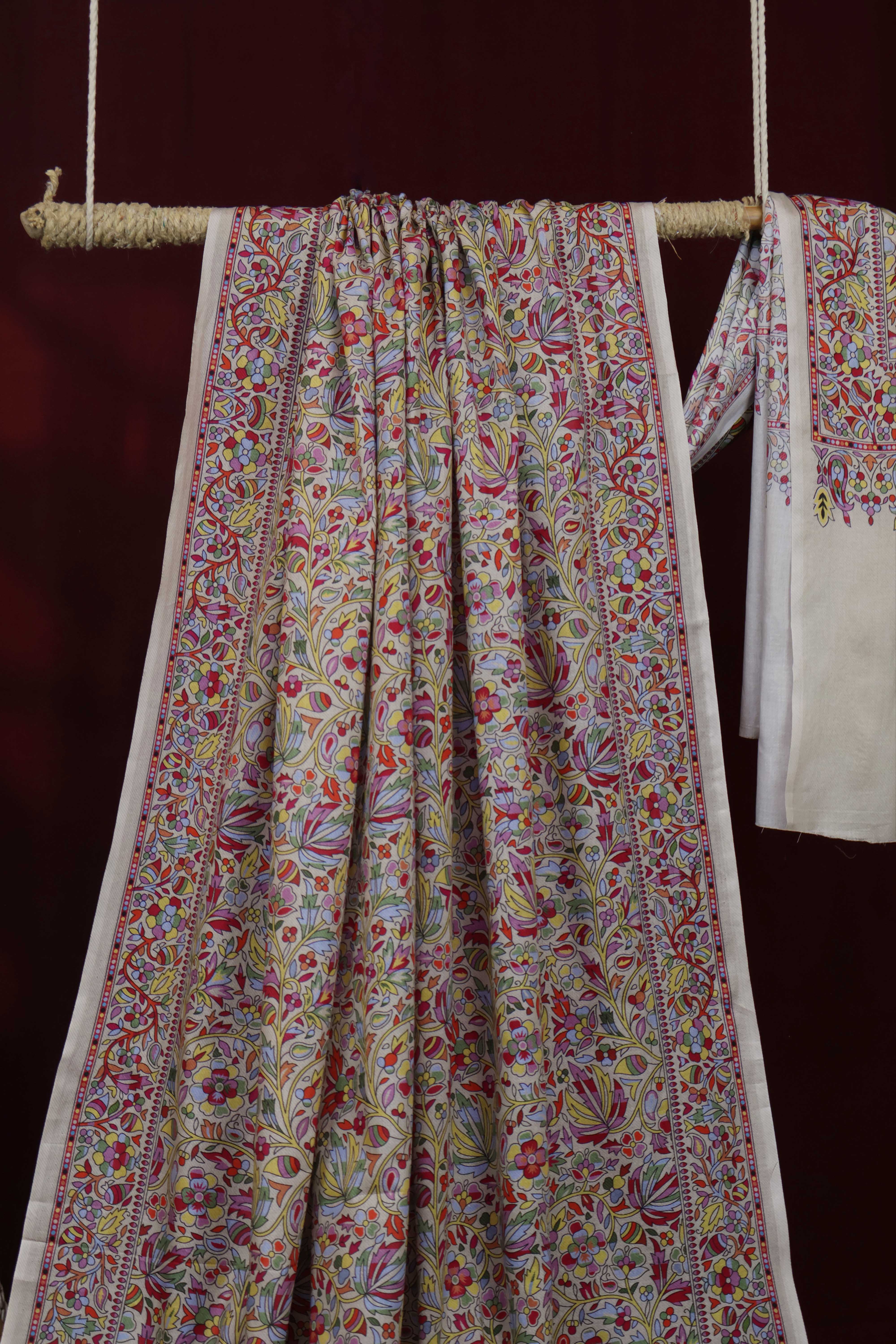 Printed Lawn Shawl HLSH99 - Image 2