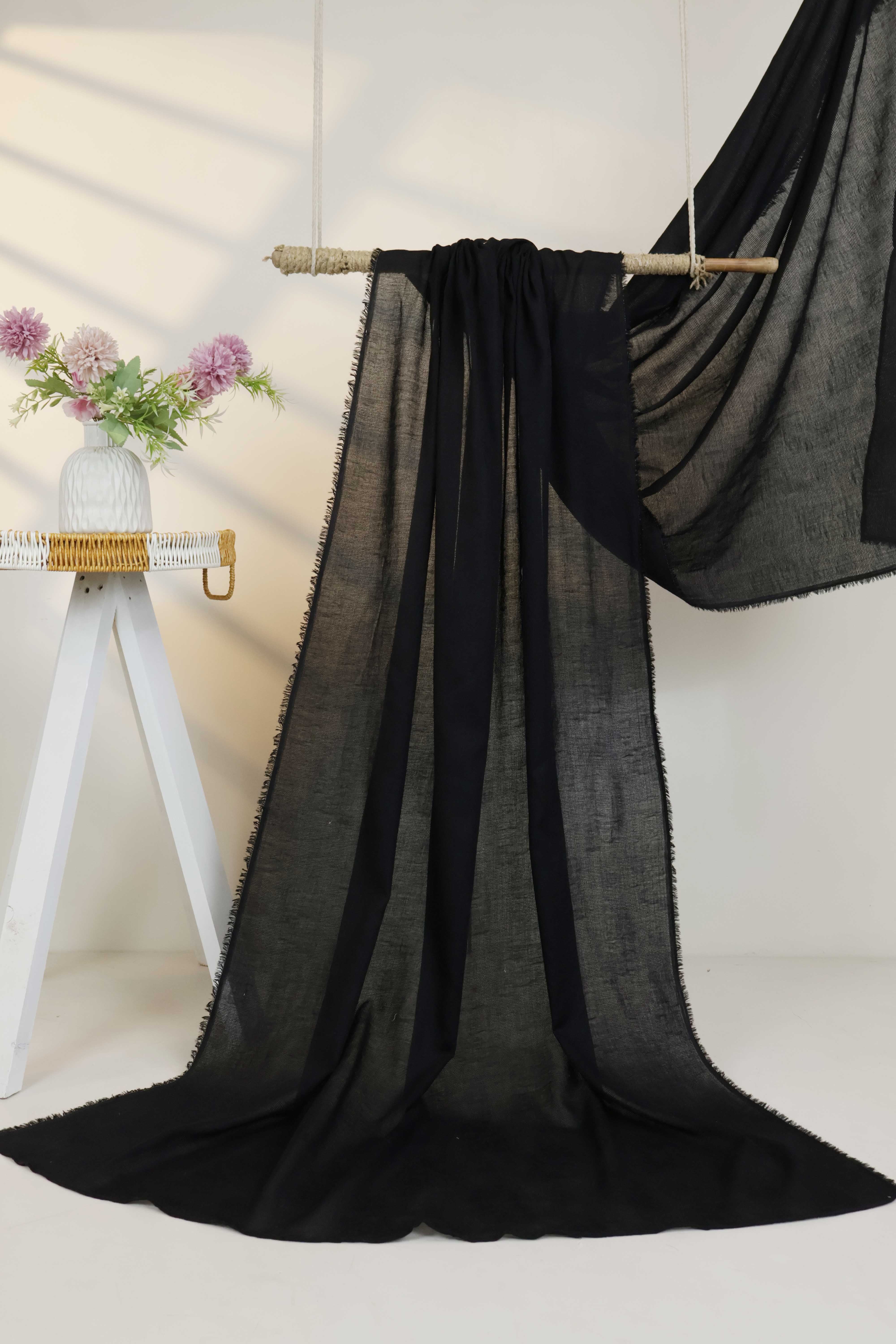 Self Lawn Shawl 1019 - Image 4