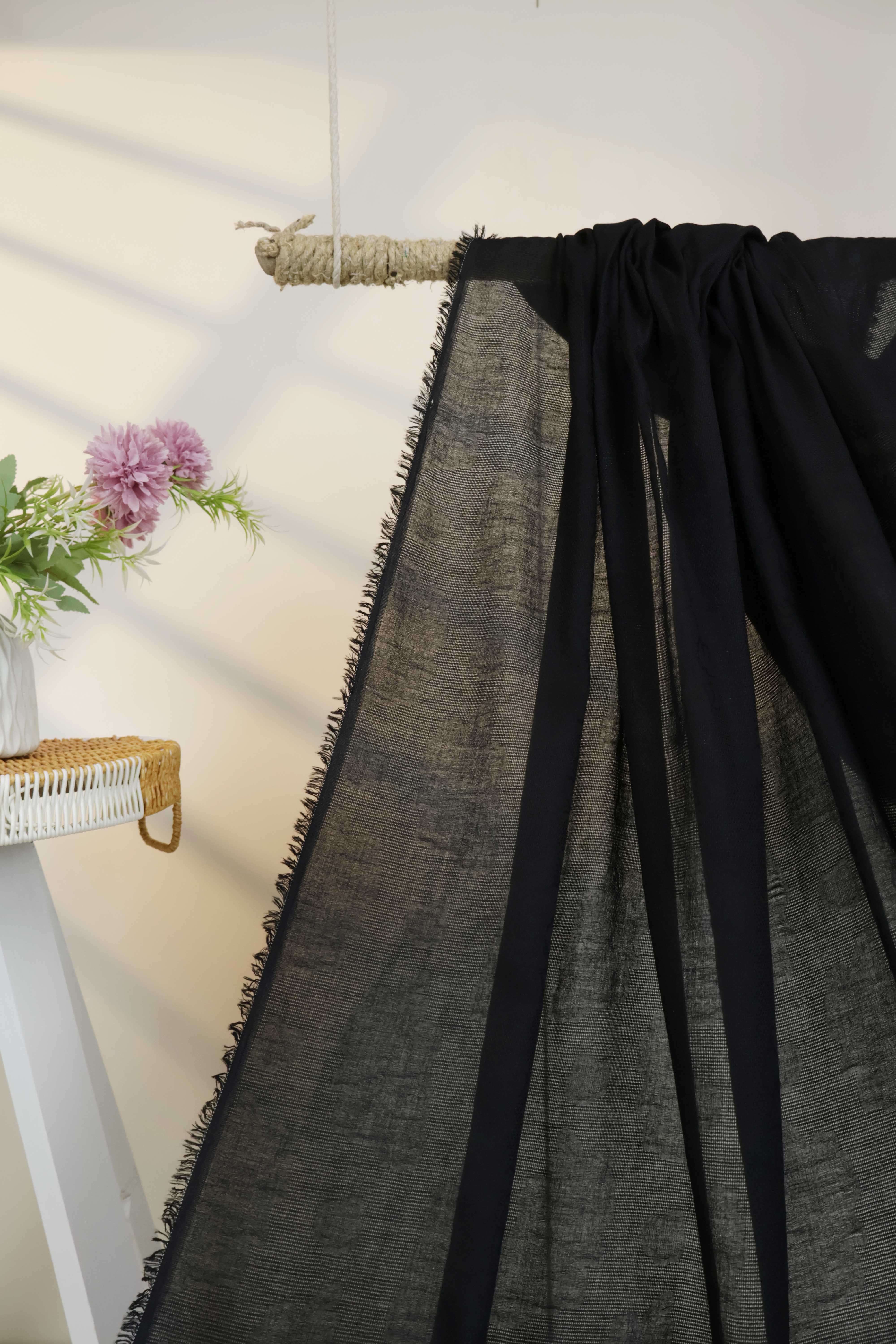 Self Lawn Shawl 1019 - Image 6