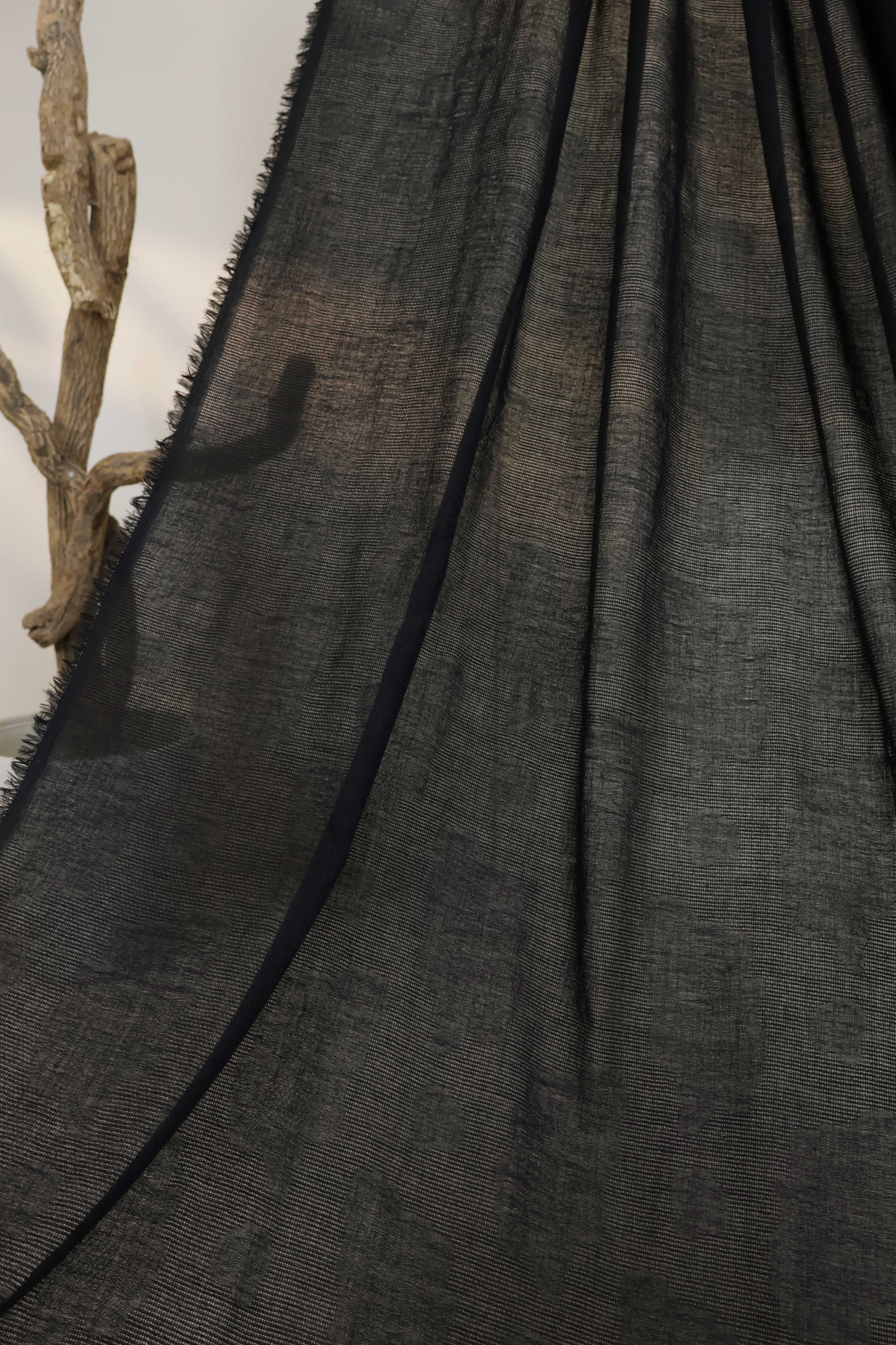Self Lawn Shawl 1019 - Image 7
