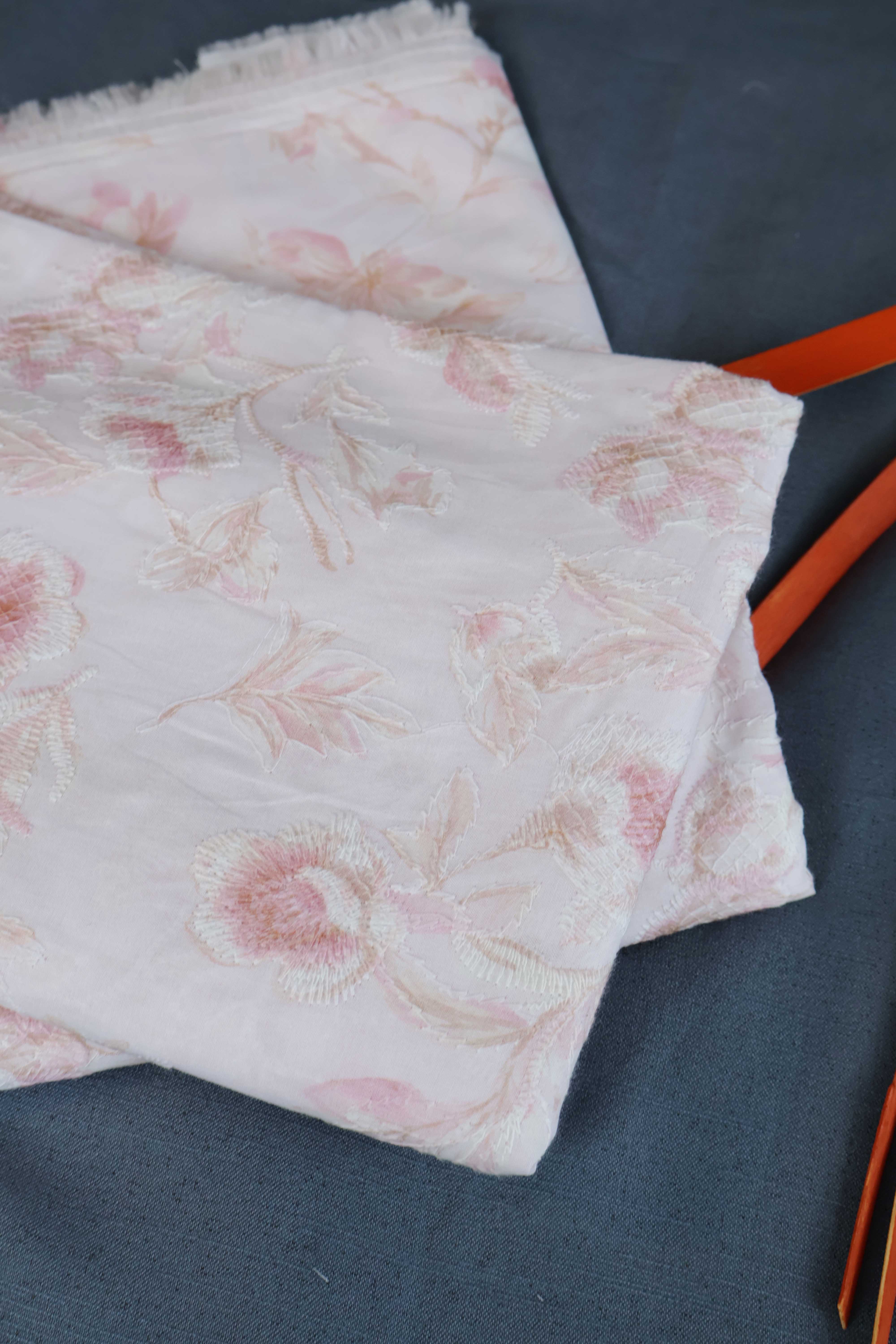 Shirt – Printed Embroidered Lawn L1PE102 - Image 3