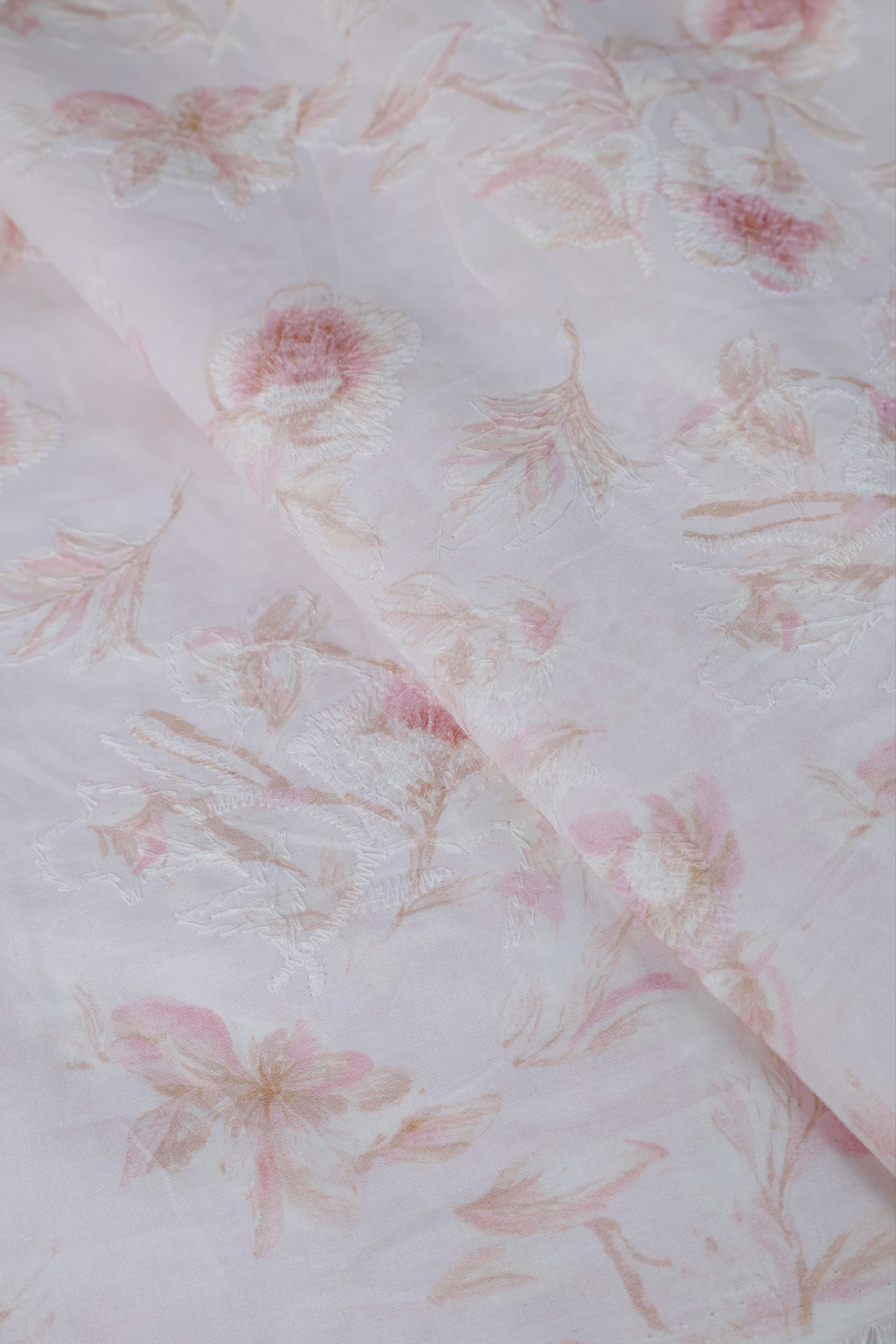 Shirt – Printed Embroidered Lawn L1PE102 - Image 4