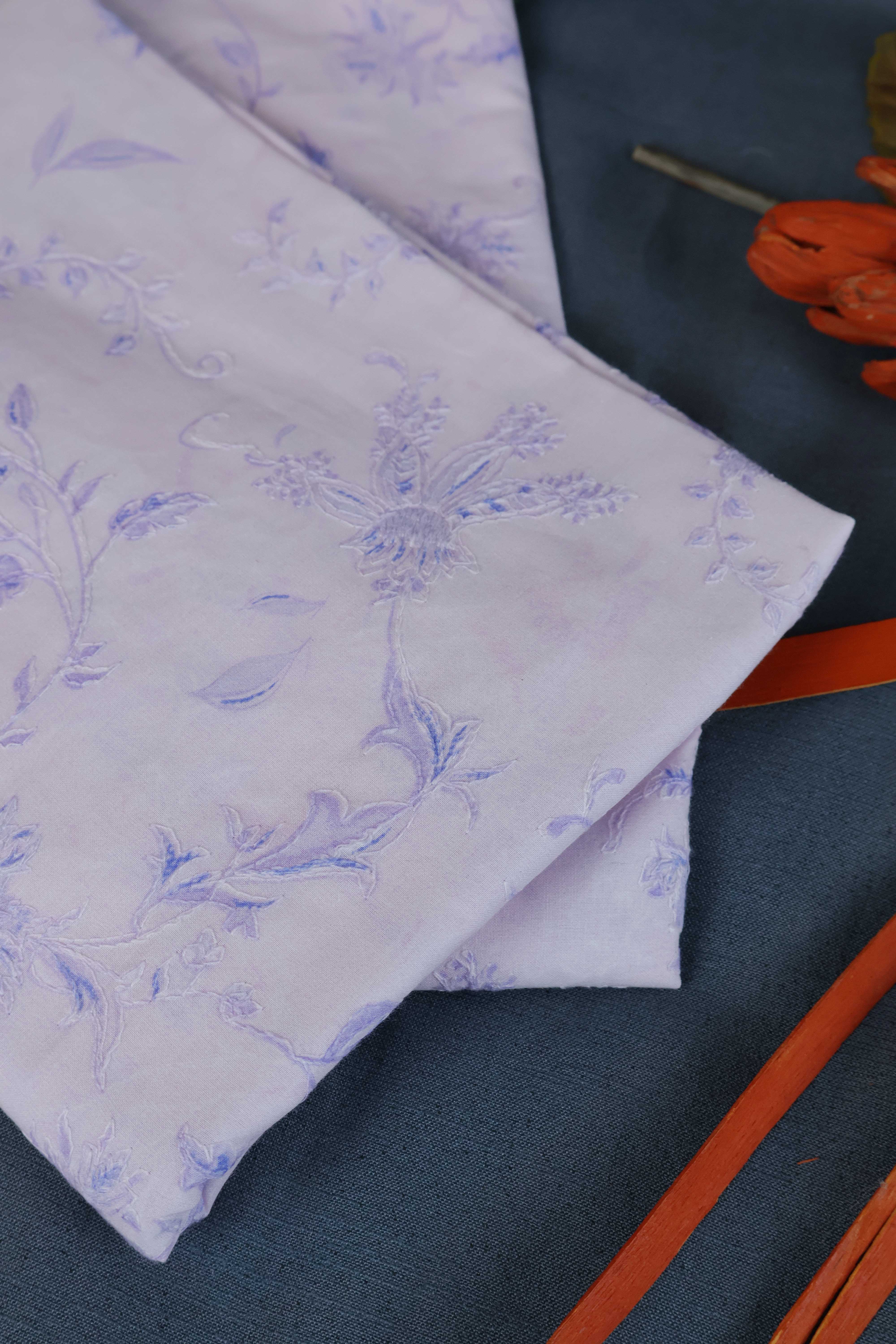 Shirt – Printed Embroidered Lawn L1PE103 - Image 2