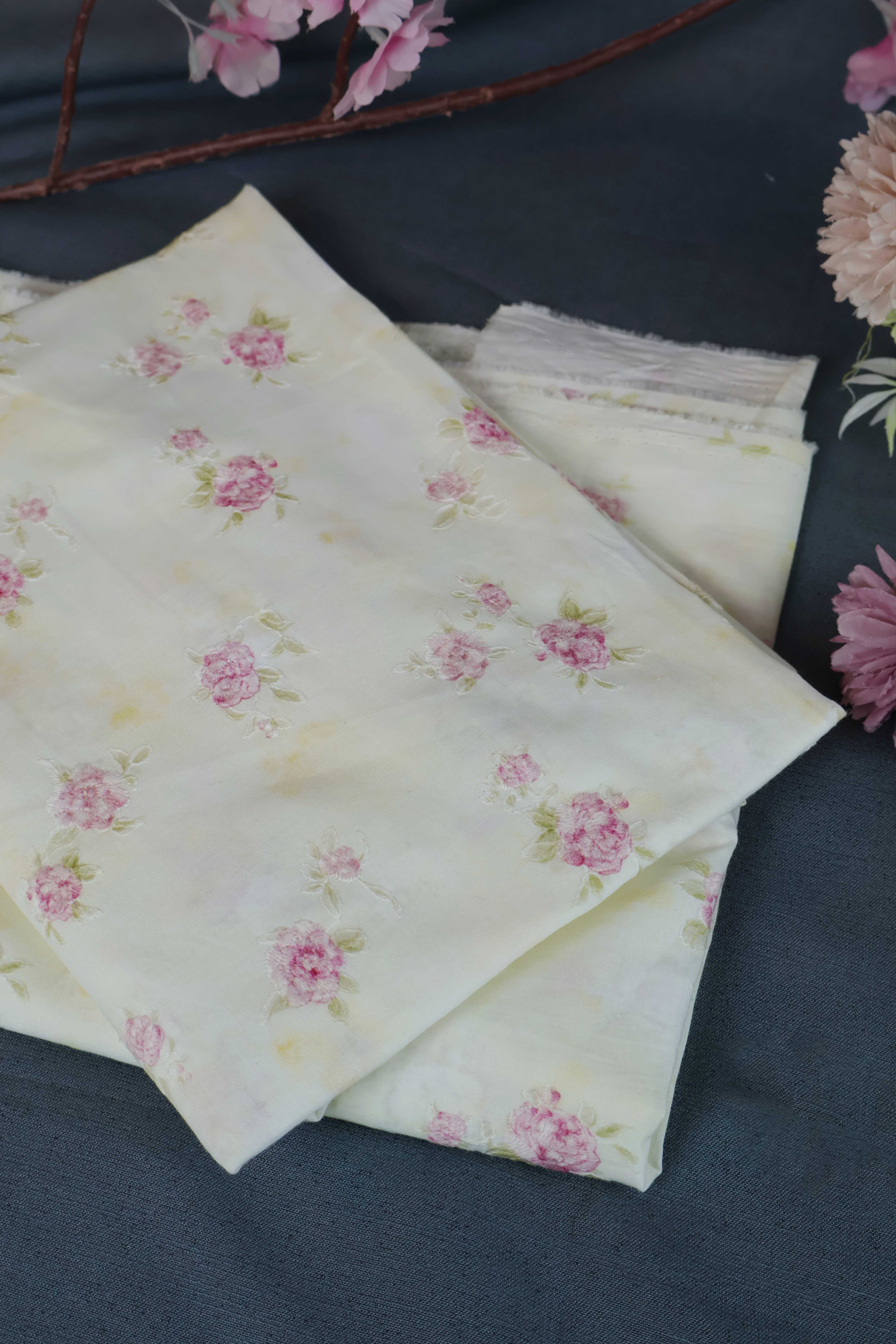 Shirt – Printed Embroidered Lawn L1PE105 - Image 4