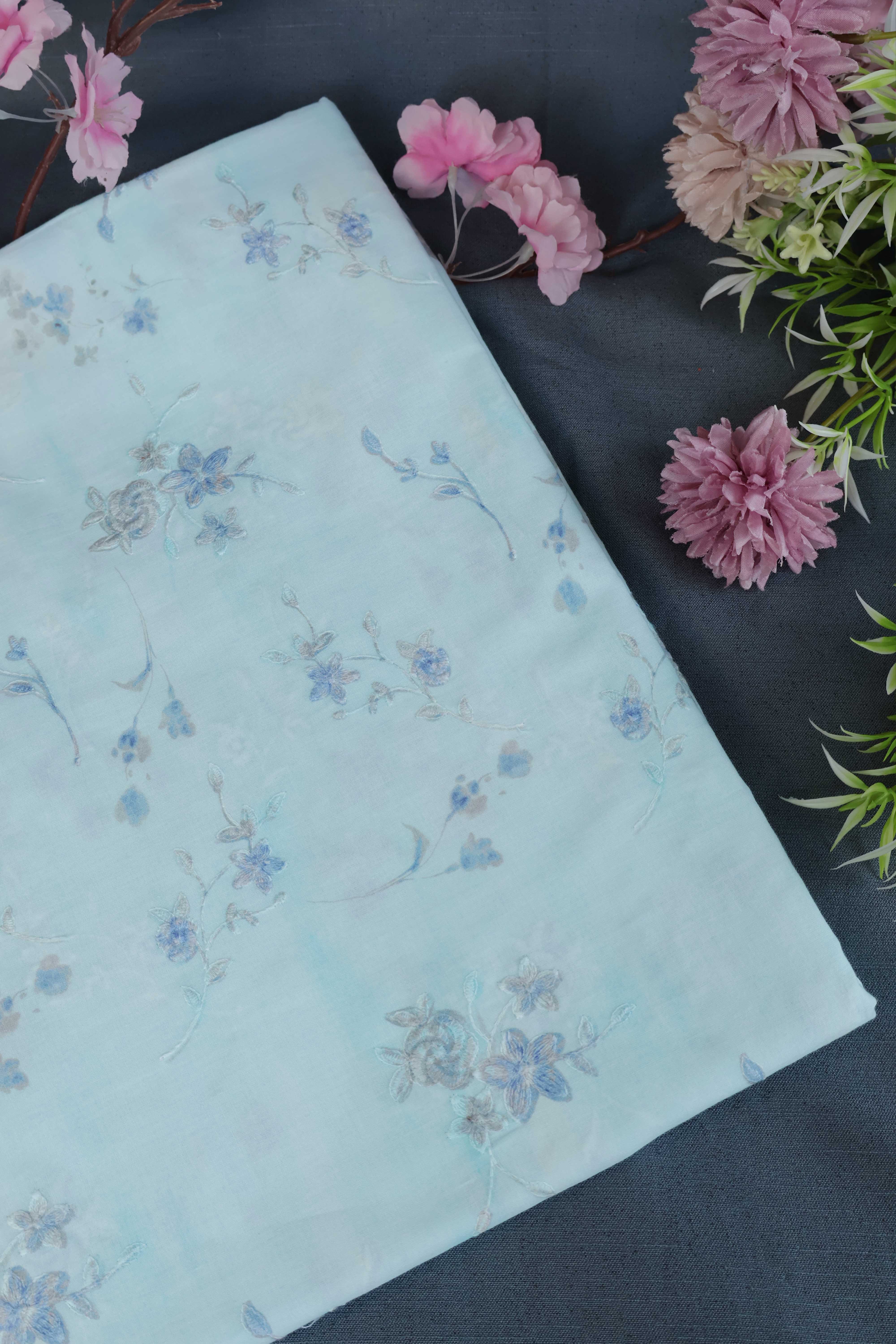 Shirt – Printed Embroidered Lawn L1PE109 - Image 2