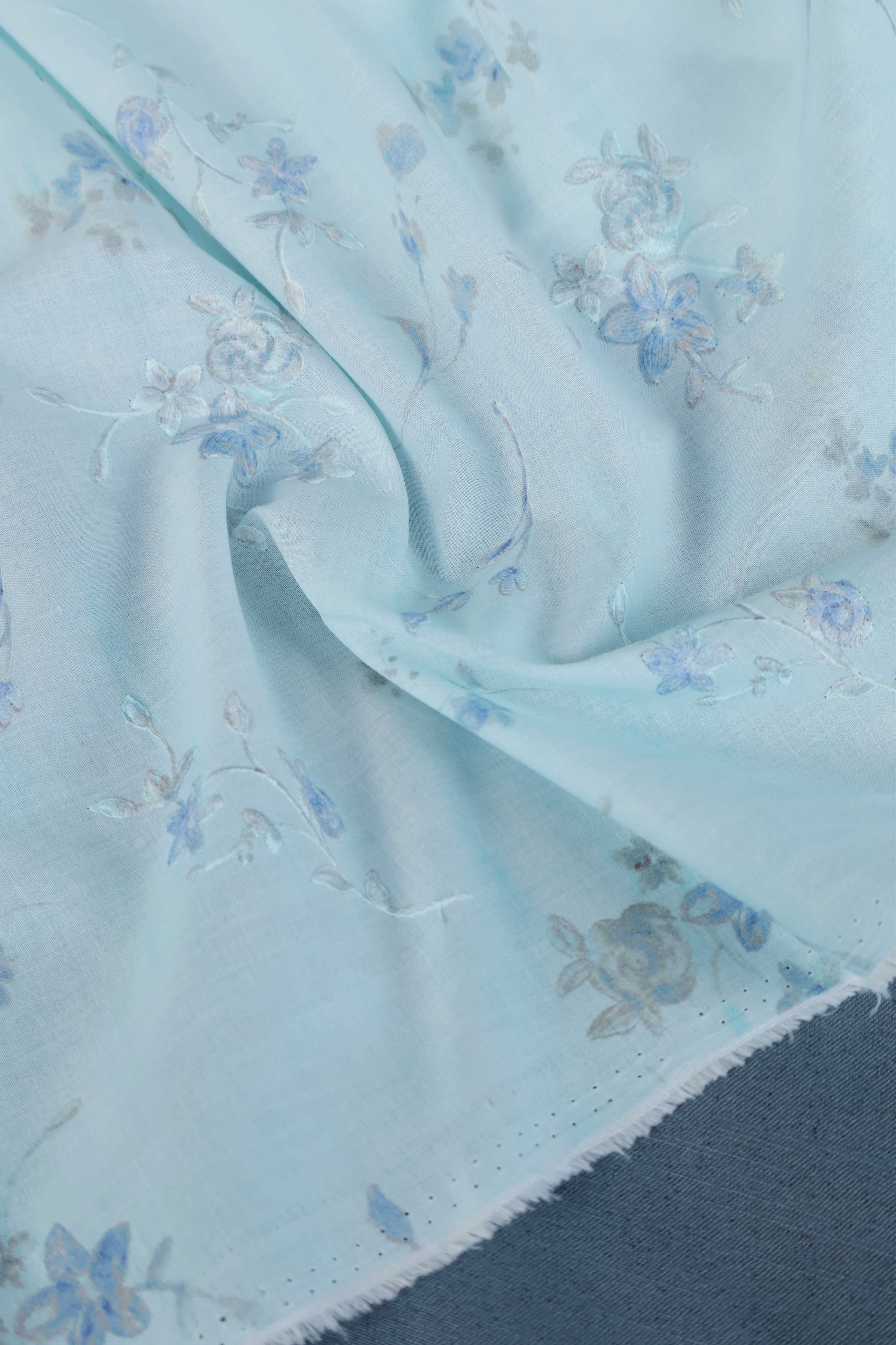 Shirt – Printed Embroidered Lawn L1PE109 - Image 4