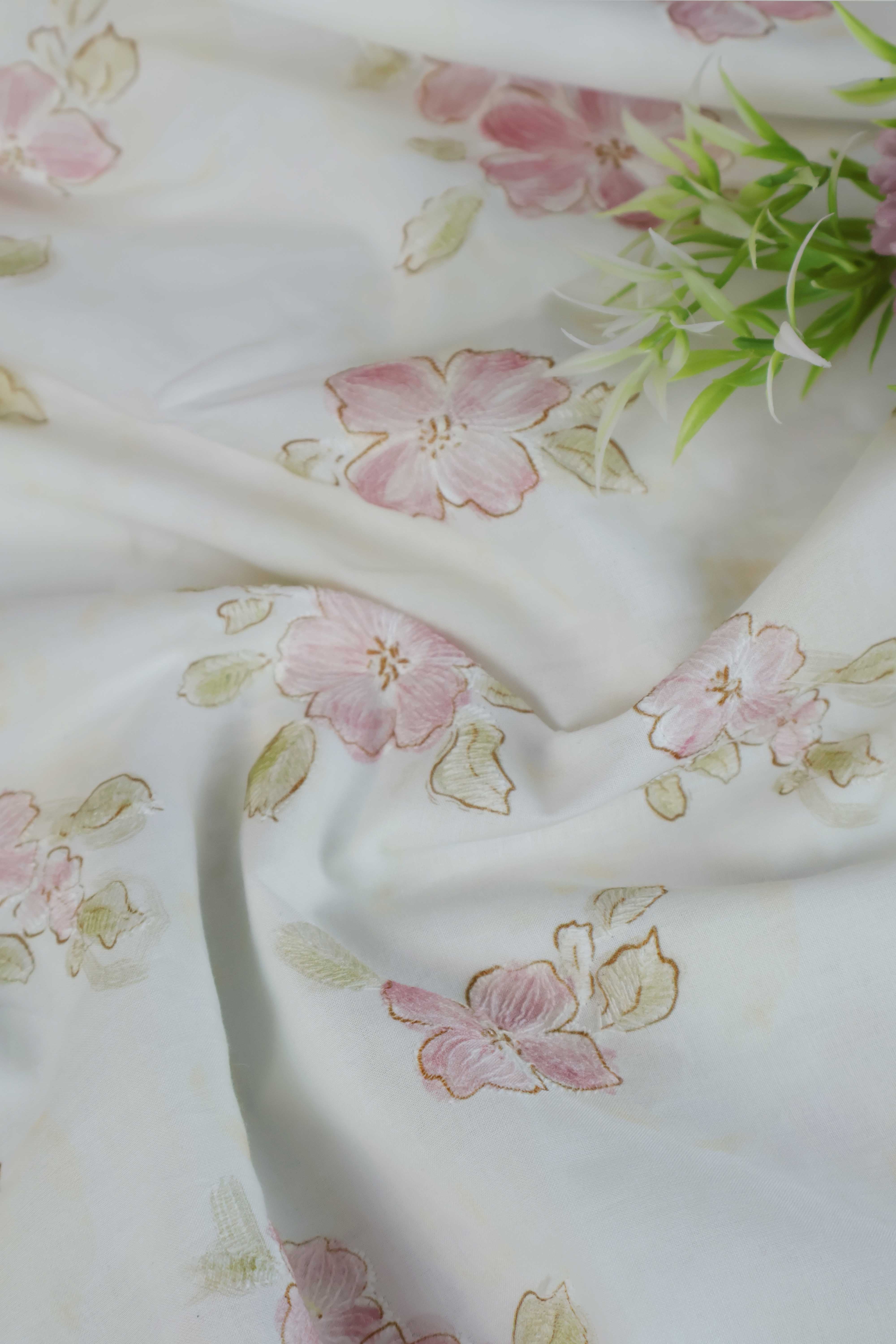 Shirt – Printed Embroidered Lawn L1PE111 - Image 4