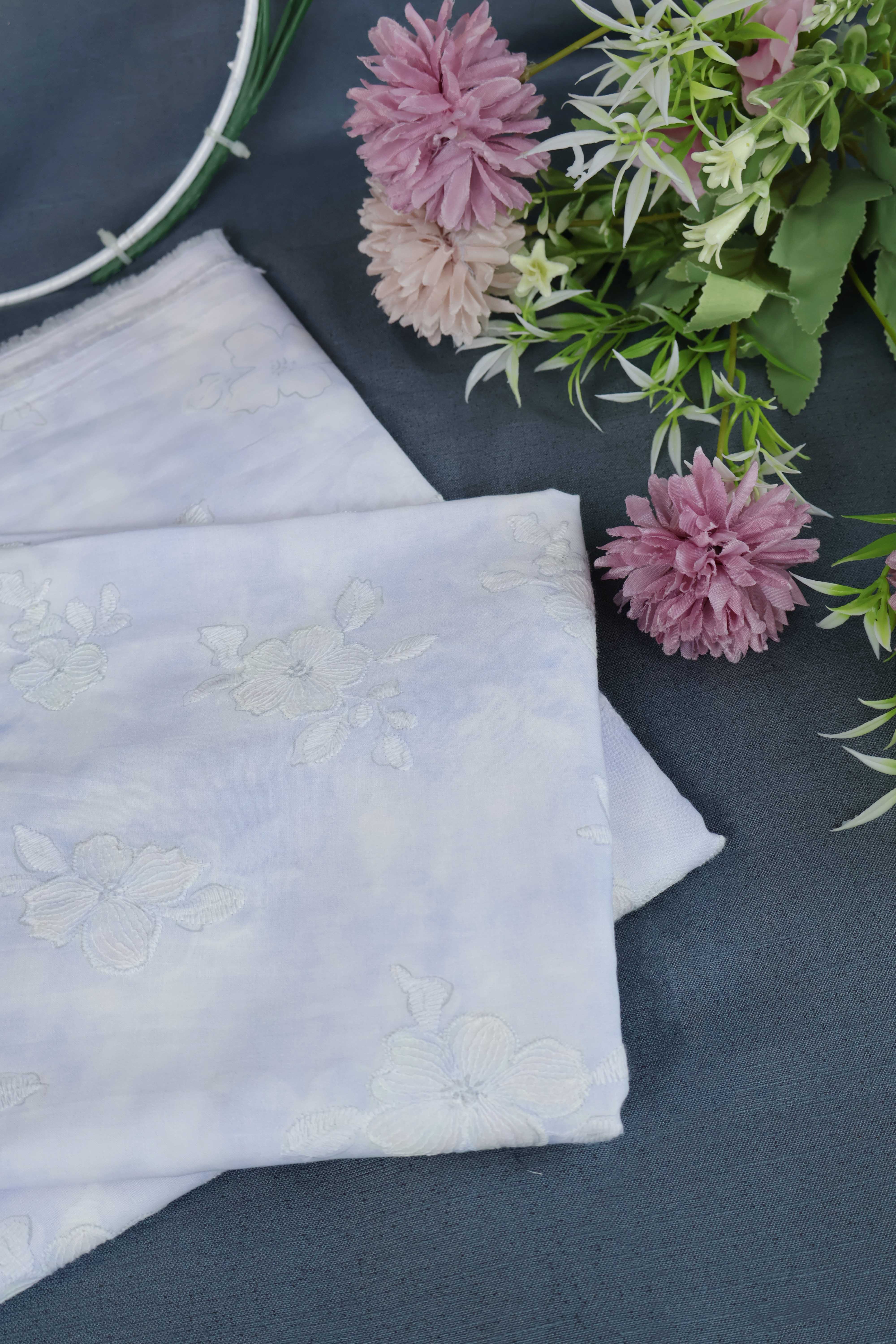 Shirt – Printed Embroidered Lawn L1PE114 - Image 2