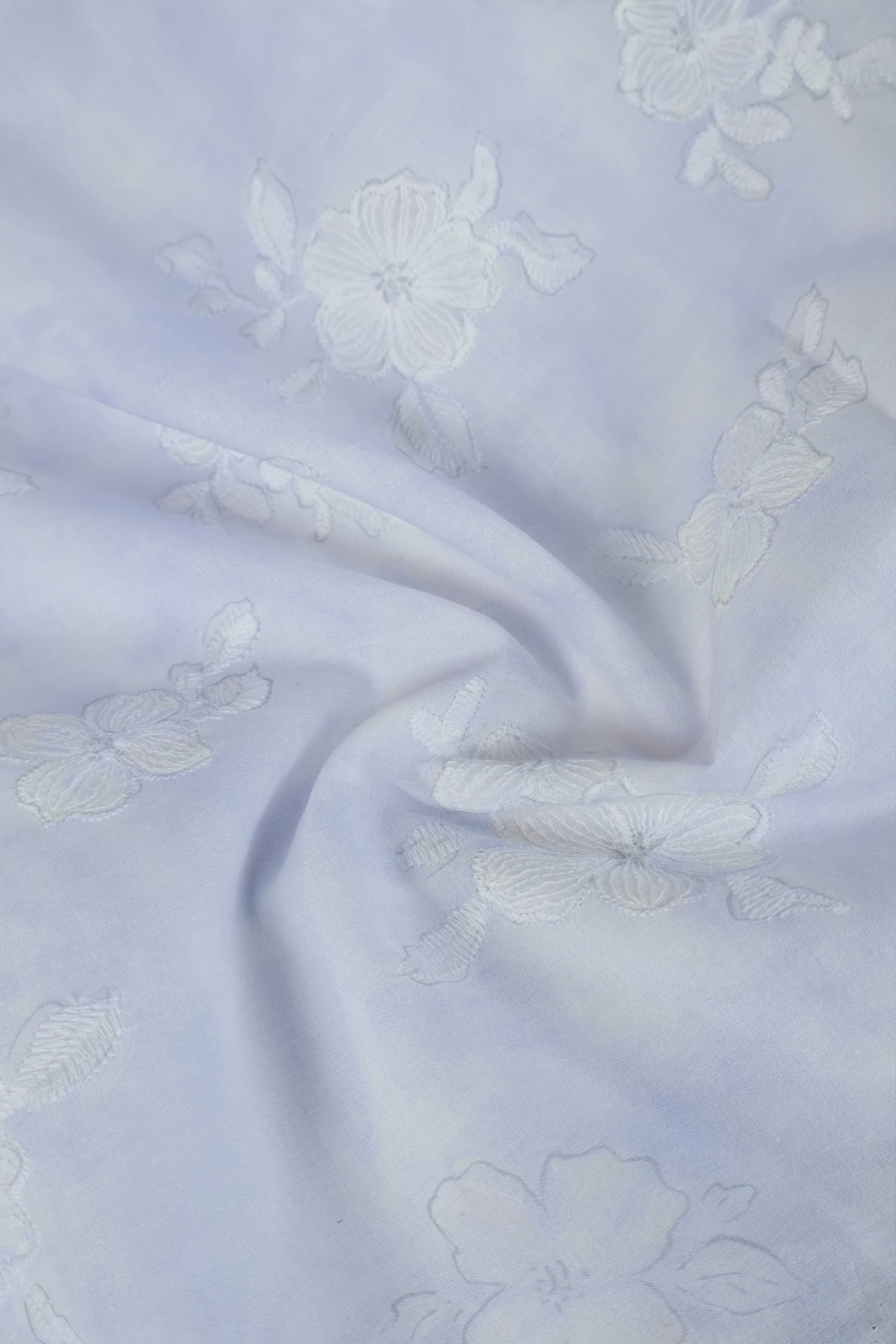 Shirt – Printed Embroidered Lawn L1PE114 - Image 3
