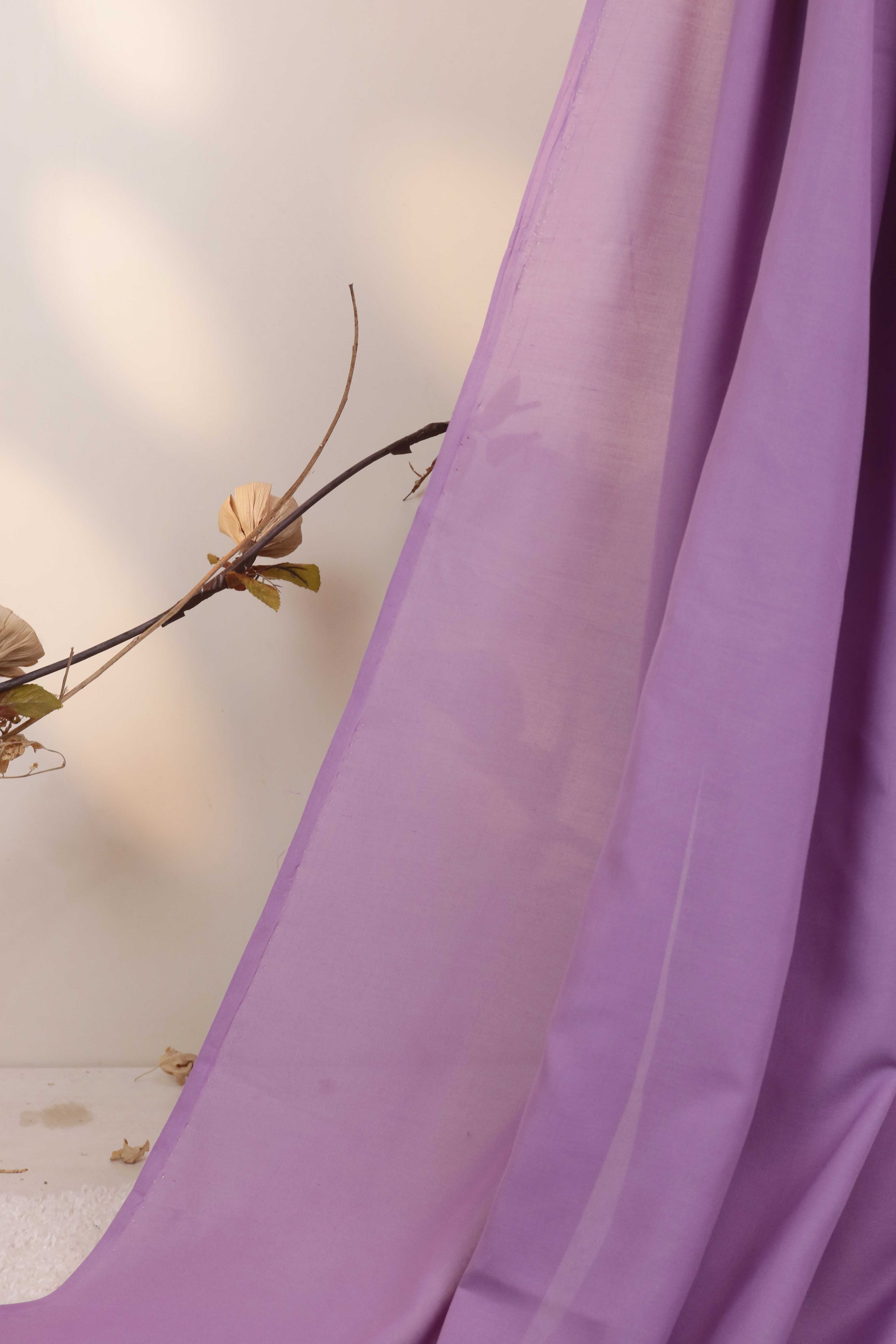 Swiss Voil Plain Shawl - Image 4